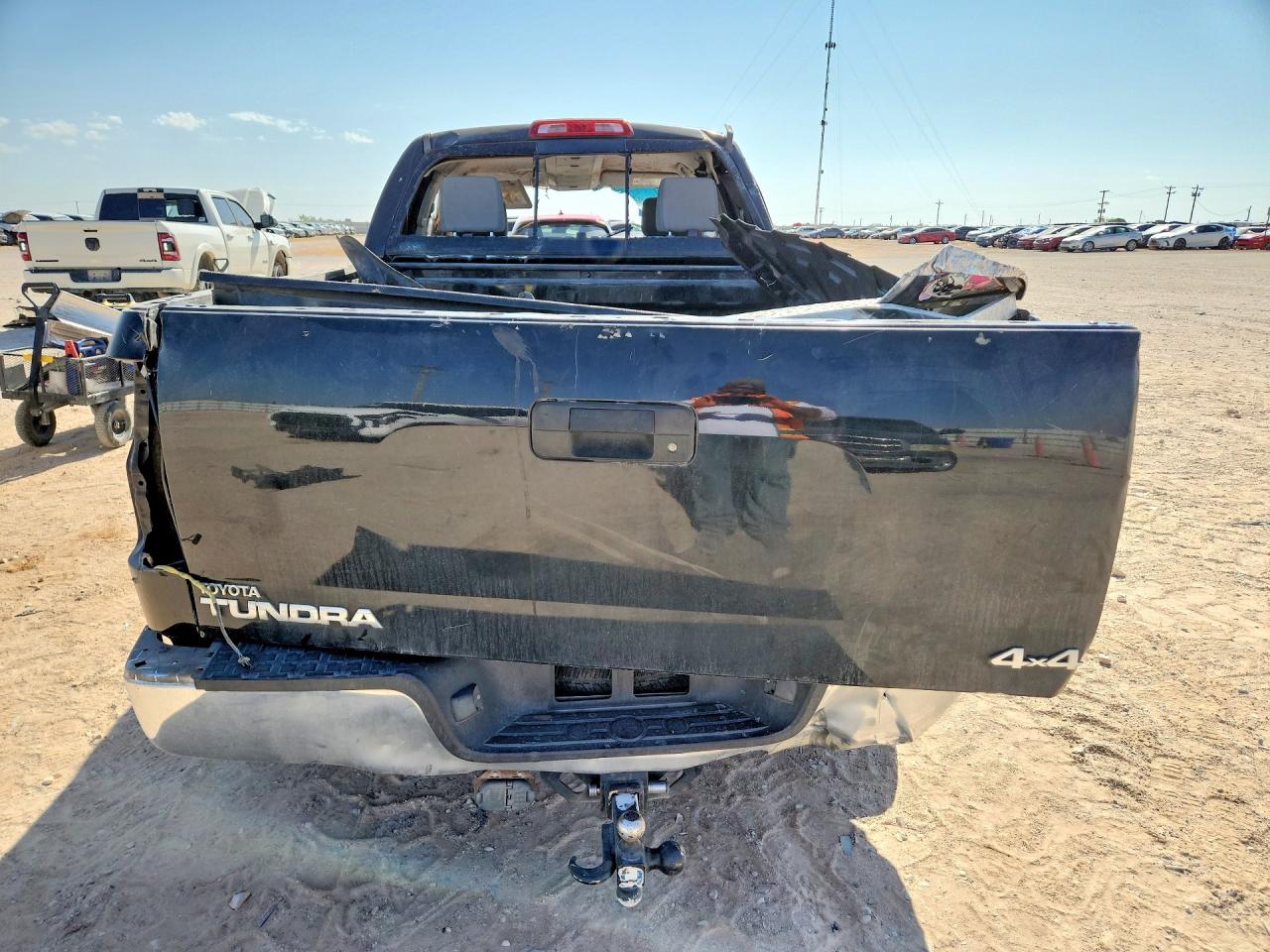 2012 Toyota Tundra Double Cab Sr5 Черный vin: 5TFUM5F11CX028887