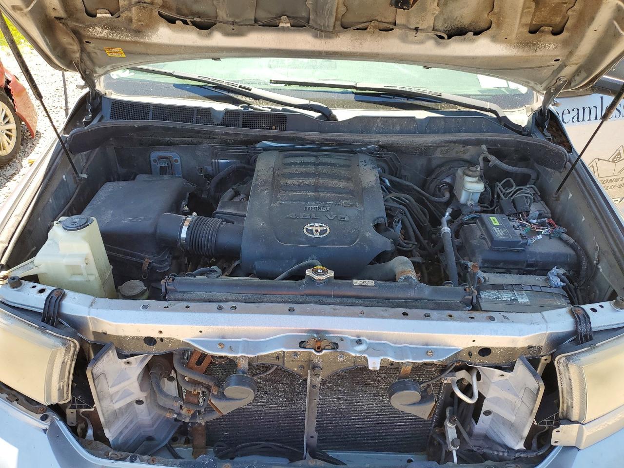 2012 Toyota Tundra Double Cab Sr5 Серебряный vin: 5TFUM5F11CX030476