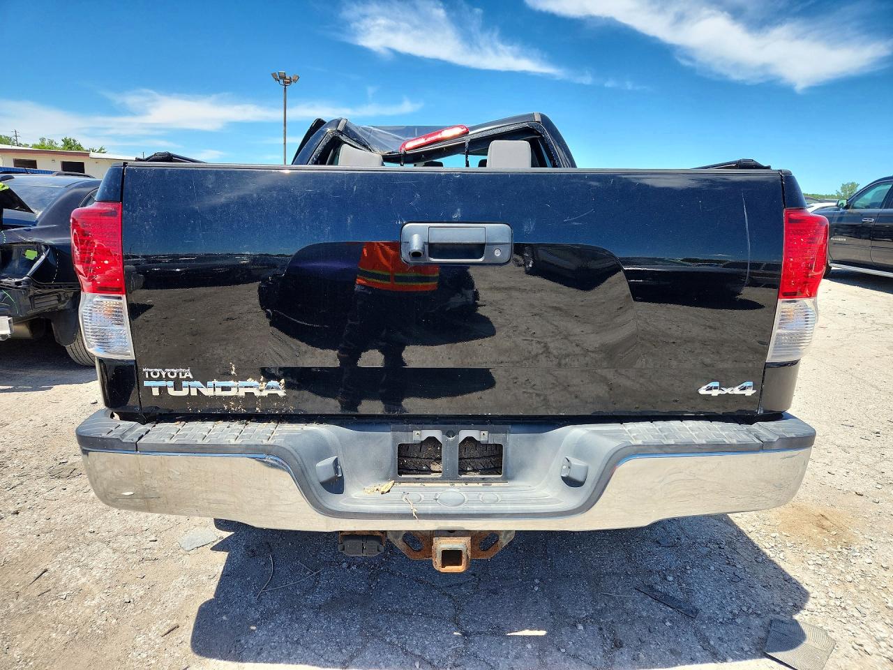 2013 Toyota Tundra Double Cab Sr5 Black vin: 5TFUM5F11DX040698