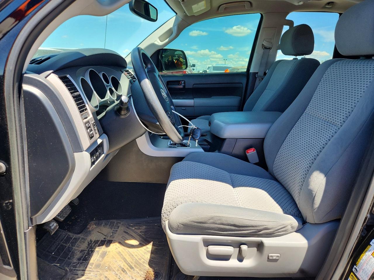 2013 Toyota Tundra Double Cab Sr5 Black vin: 5TFUM5F11DX040698