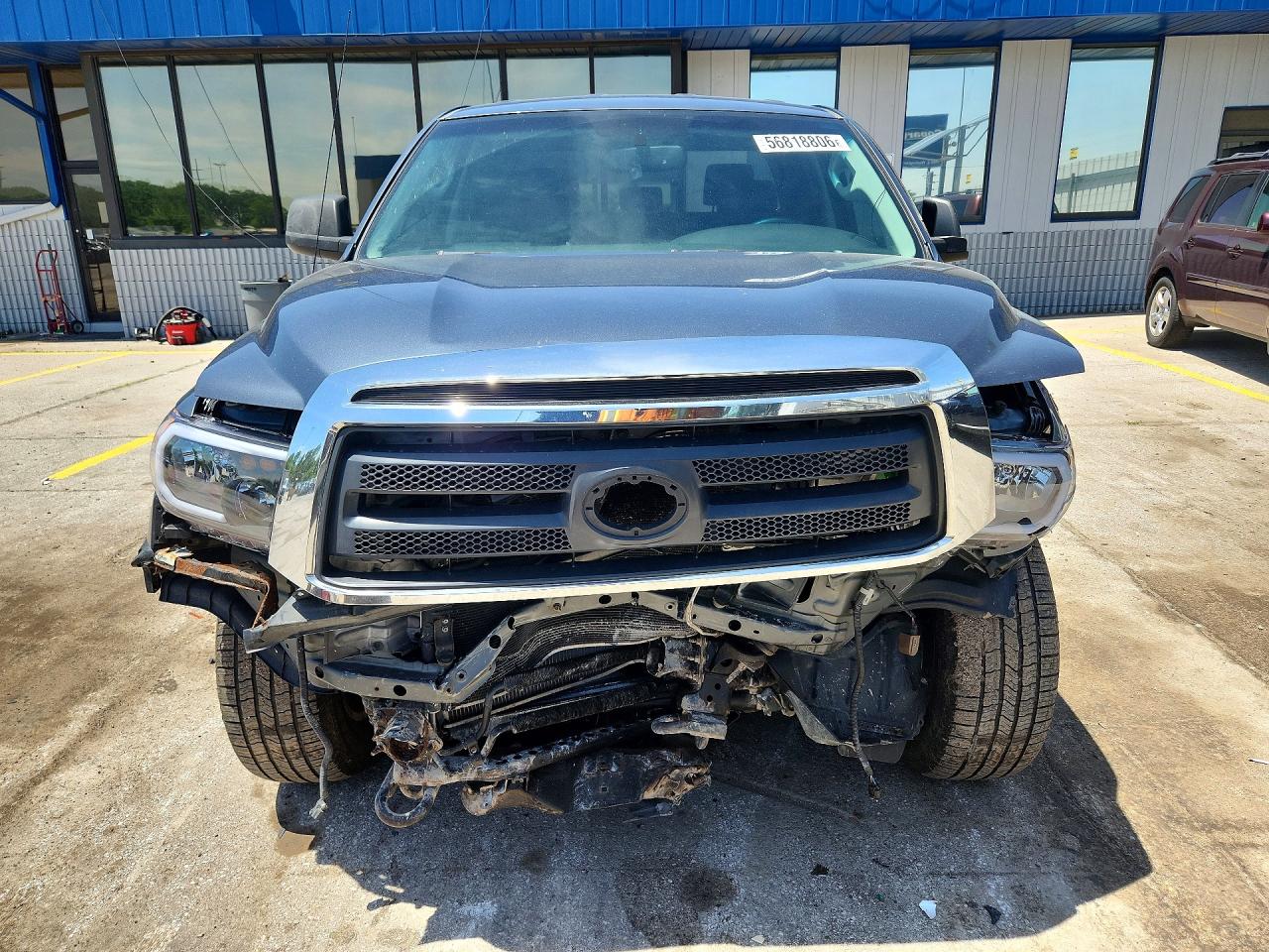 2010 Toyota Tundra Double Cab Sr5 Charcoal vin: 5TFUM5F12AX015224