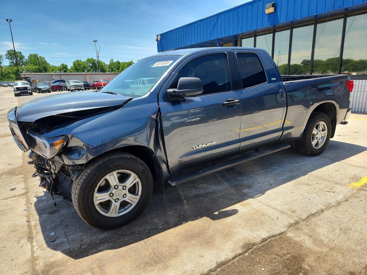 2010 Toyota Tundra Double Cab Sr5 Charcoal vin: 5TFUM5F12AX015224