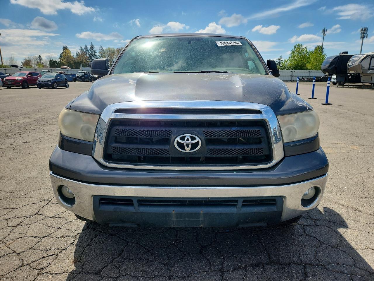 2011 Toyota Tundra Double Cab Sr5 Gray vin: 5TFUM5F12BX020263
