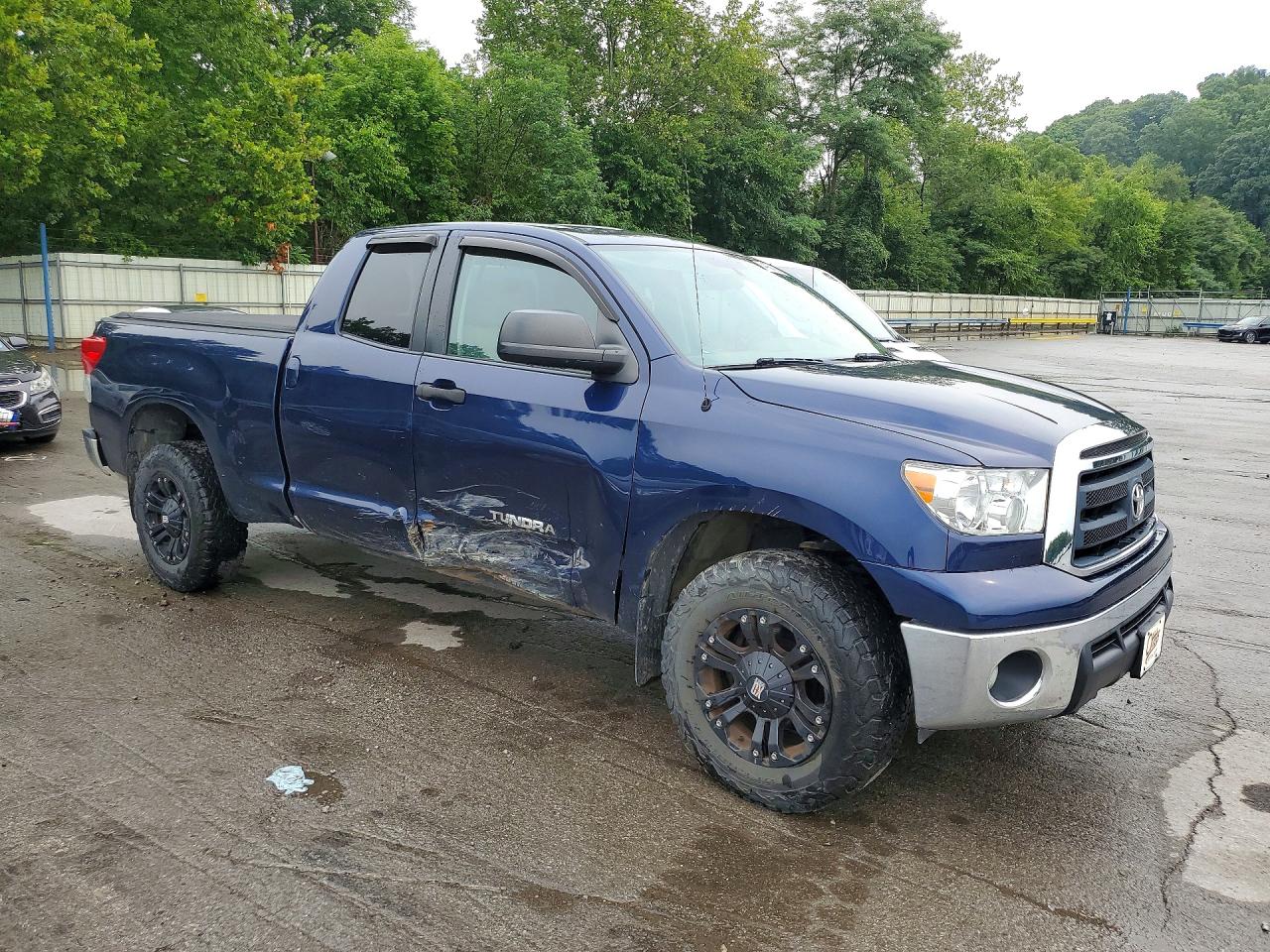 2013 Toyota Tundra Double Cab Sr5 Синий vin: 5TFUM5F12DX040645