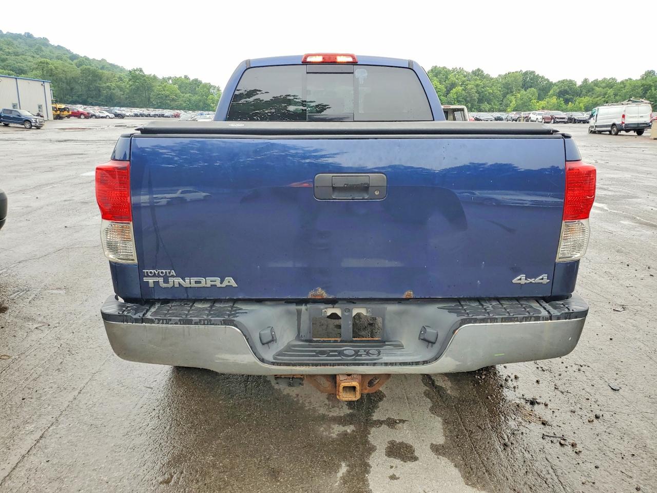 2013 Toyota Tundra Double Cab Sr5 Синий vin: 5TFUM5F12DX040645