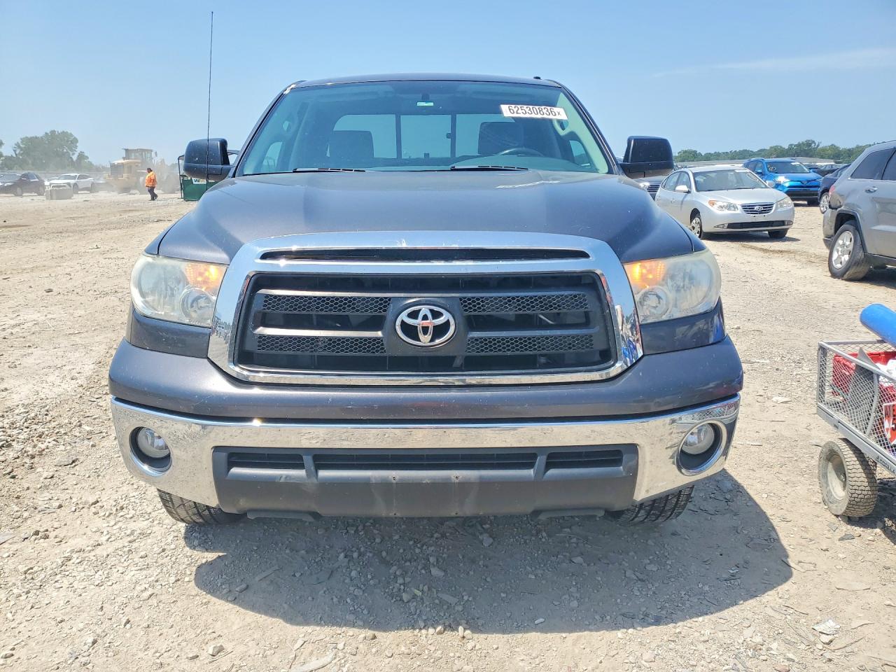 2013 Toyota Tundra Double Cab Sr5 Gray vin: 5TFUM5F12DX044372