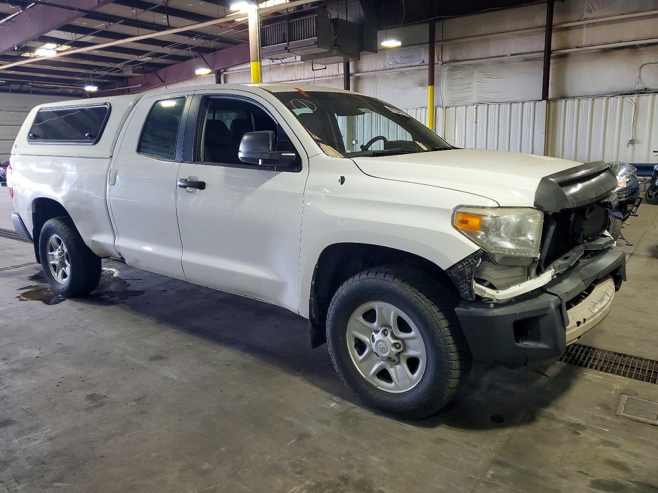 2014 Toyota Tundra Sr Белый vin: 5TFUM5F12EX054952