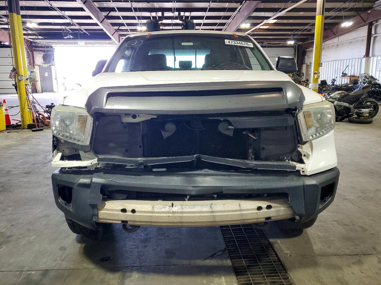 2014 Toyota Tundra Sr Белый vin: 5TFUM5F12EX054952