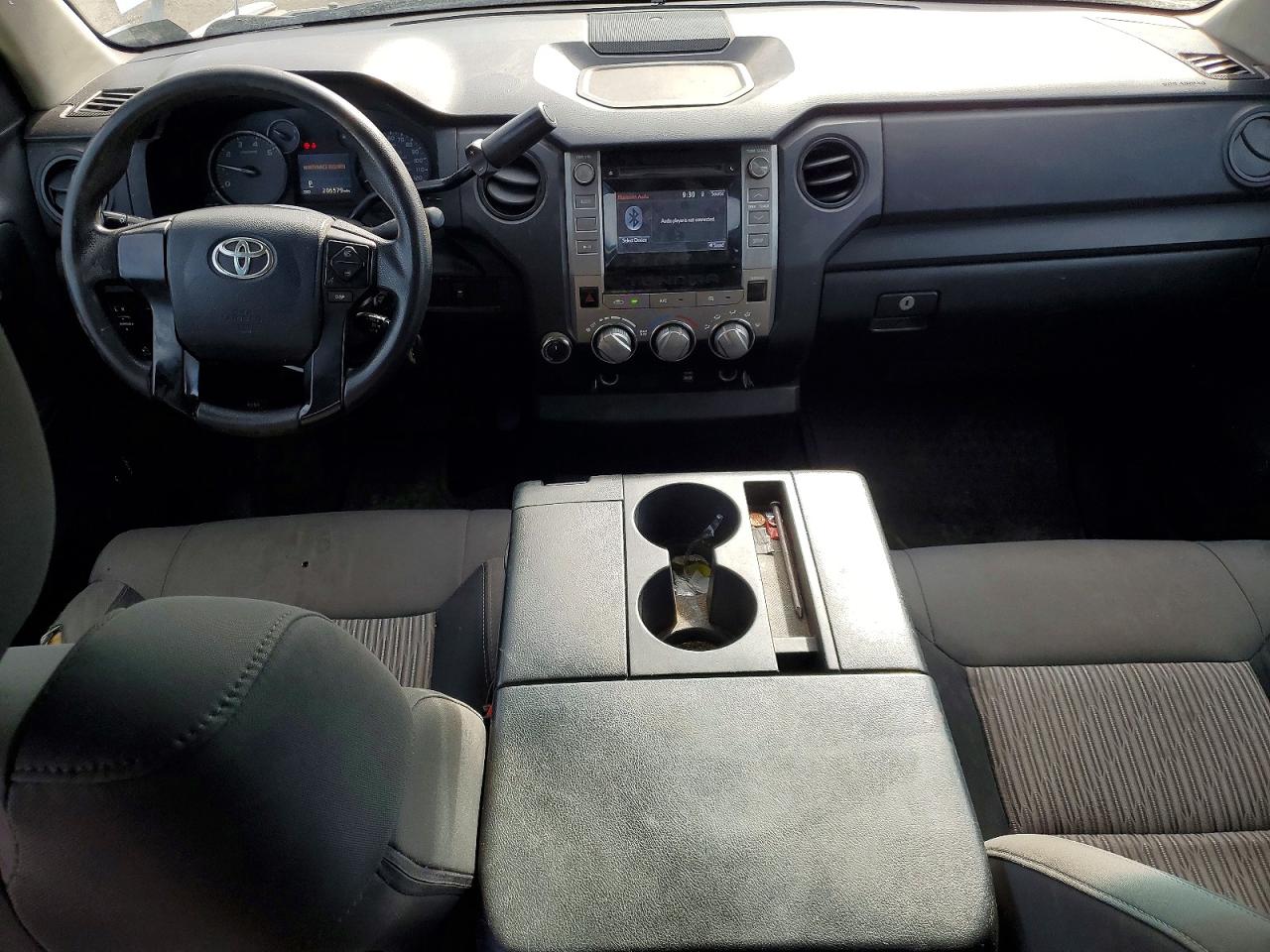 2014 Toyota Tundra Sr Белый vin: 5TFUM5F12EX054952