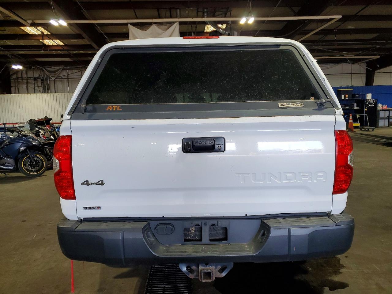 2014 Toyota Tundra Sr Белый vin: 5TFUM5F12EX054952