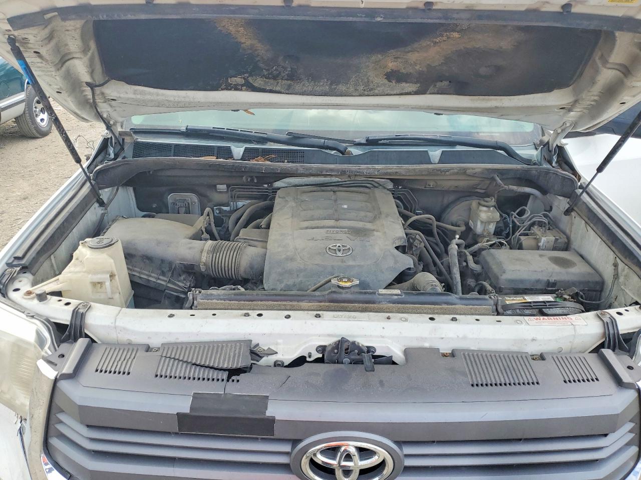 2015 Toyota Tundra Sr5 White vin: 5TFUM5F12FX060428