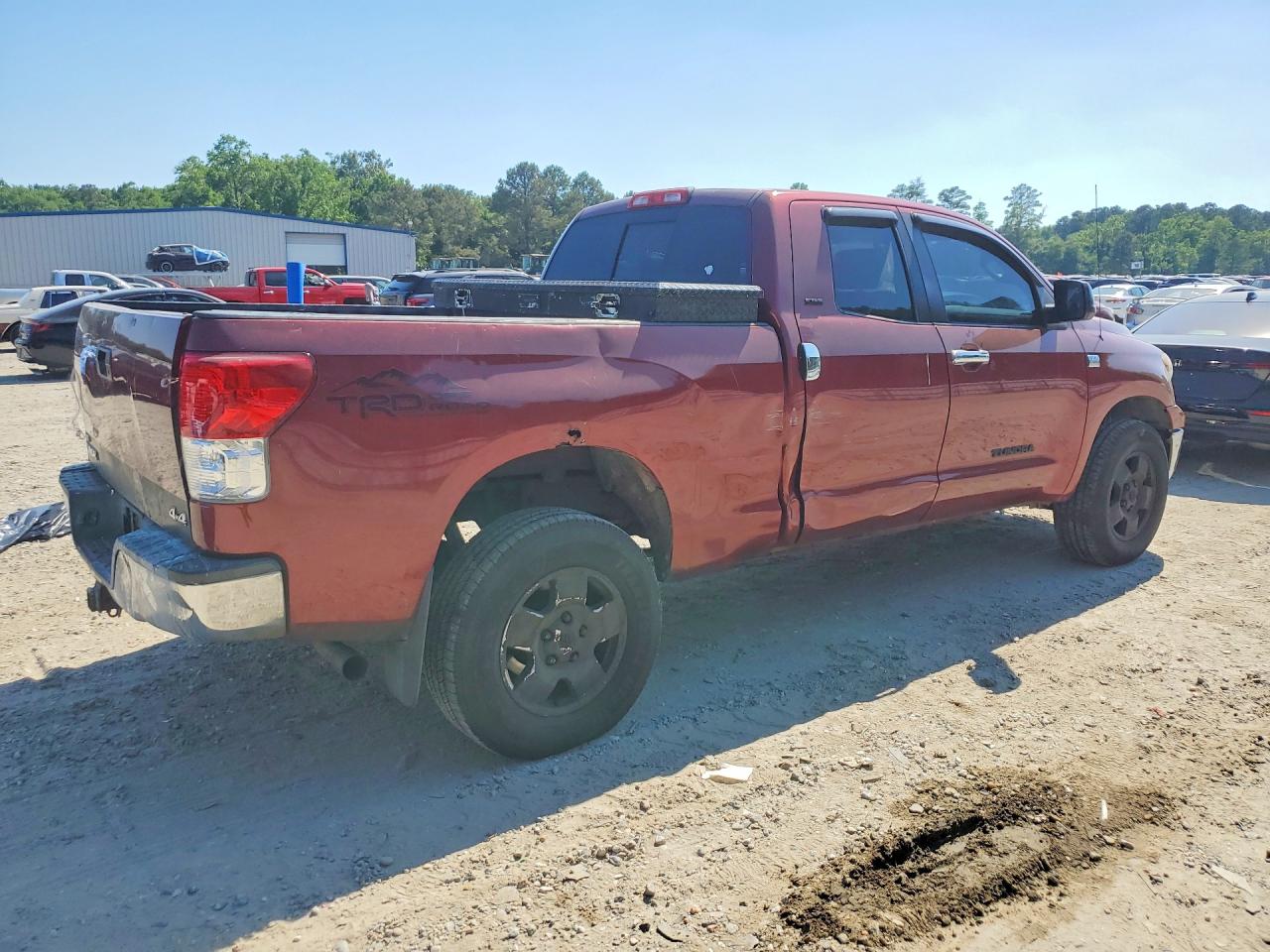 2010 Toyota Tundra Double Cab Sr5 Бордовый vin: 5TFUM5F13AX001218