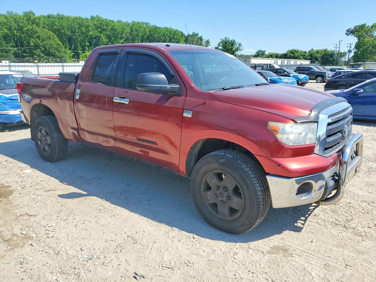 2010 Toyota Tundra Double Cab Sr5 Бордовый vin: 5TFUM5F13AX001218