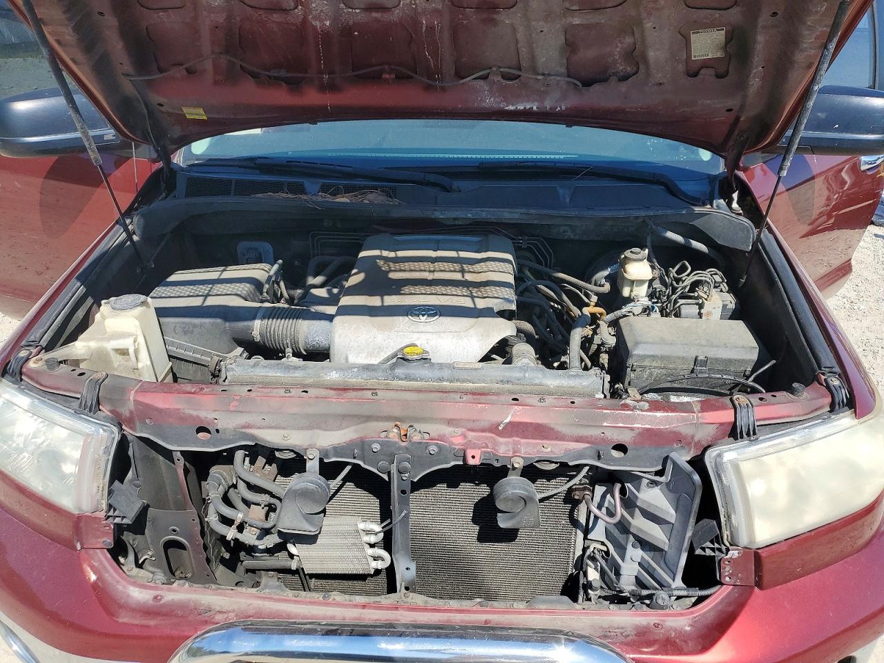 2010 Toyota Tundra Double Cab Sr5 Бордовый vin: 5TFUM5F13AX001218