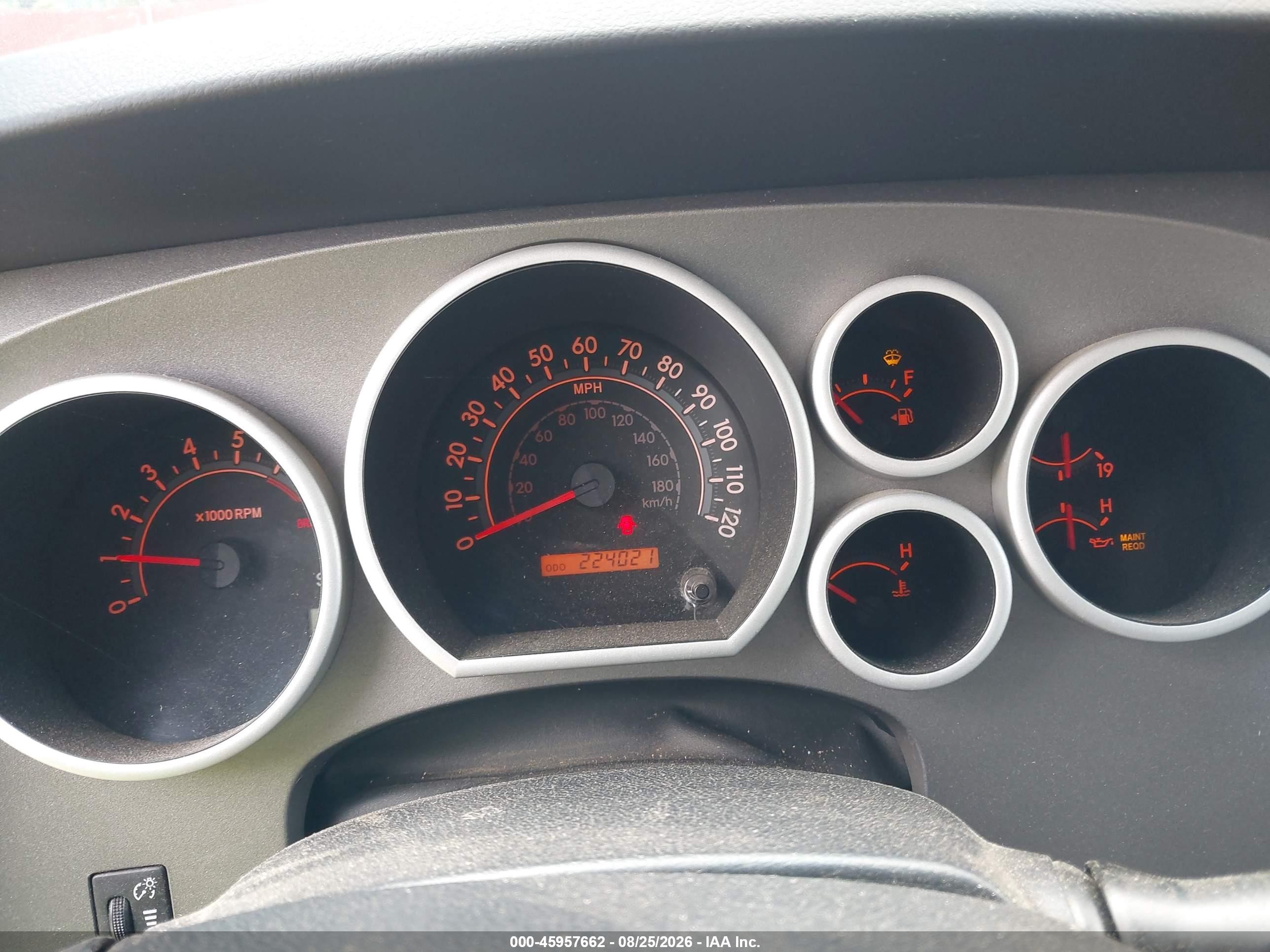 2010 Toyota Tundra Grade 4.6l V8 Синий vin: 5TFUM5F13AX003616