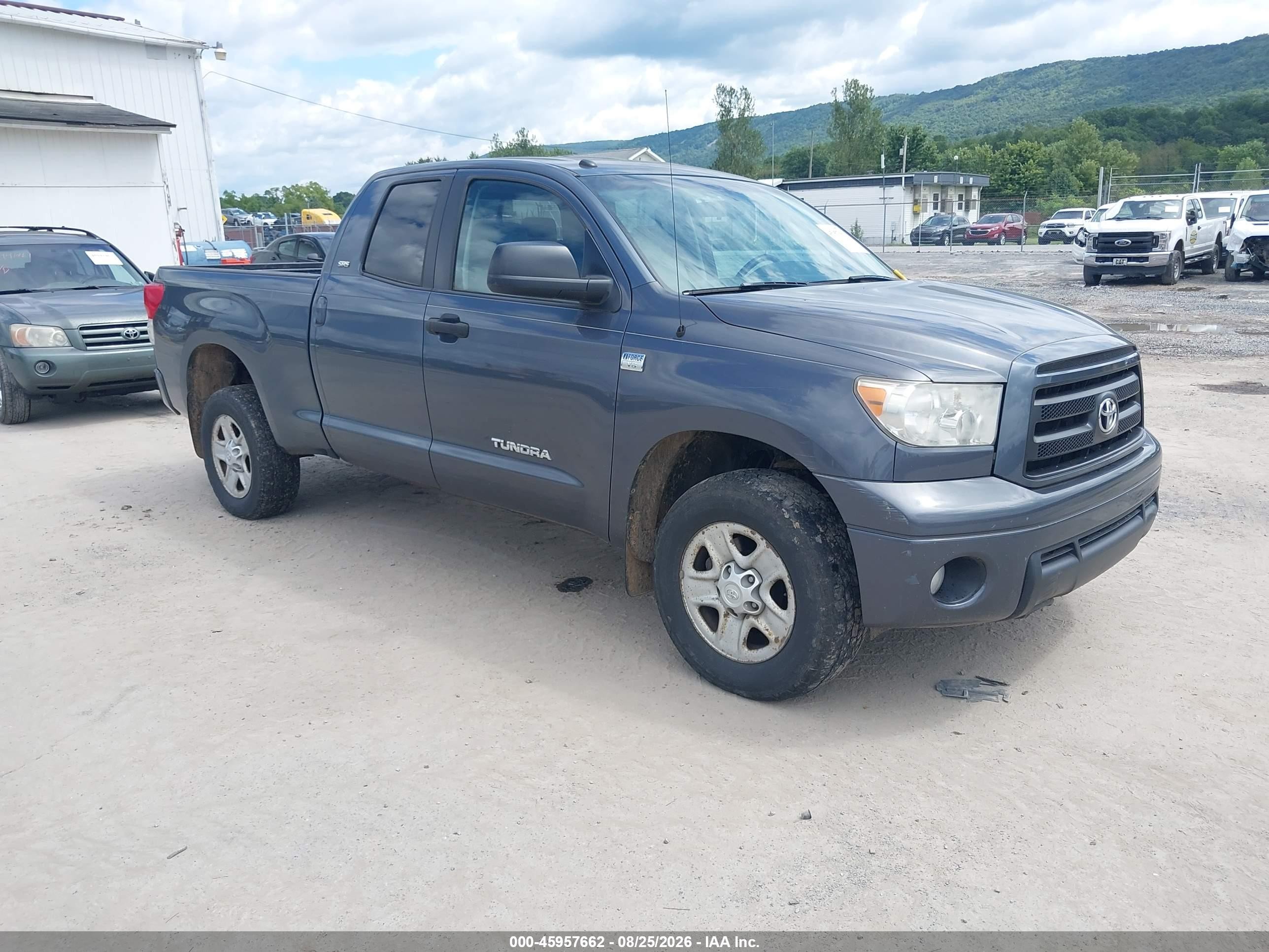 2010 Toyota Tundra Grade 4.6l V8 Blue vin: 5TFUM5F13AX003616