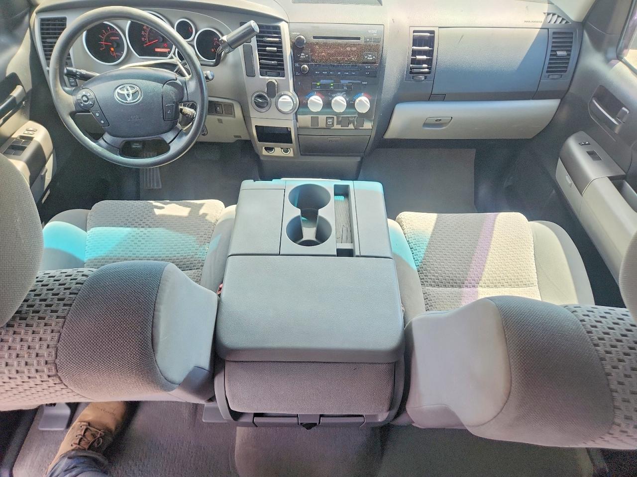 2011 Toyota Tundra Double Cab Sr5 Blue vin: 5TFUM5F13BX019980