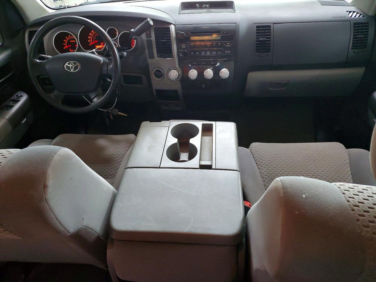 2011 Toyota Tundra Double Cab Sr5 Blue vin: 5TFUM5F13BX021860