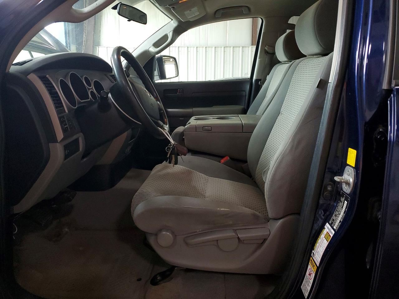 2011 Toyota Tundra Double Cab Sr5 Blue vin: 5TFUM5F13BX021860