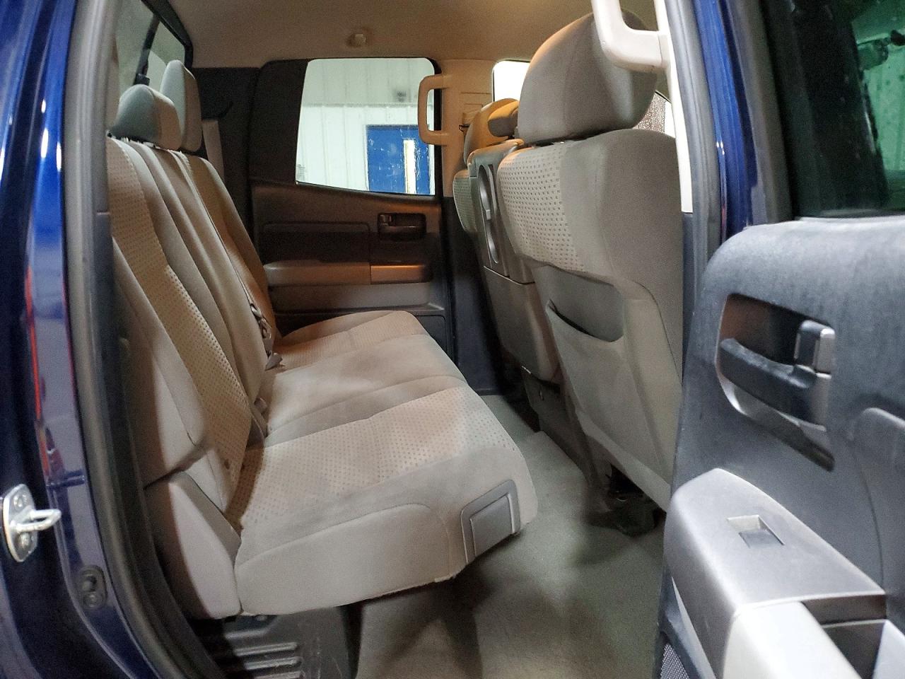 2011 Toyota Tundra Double Cab Sr5 Blue vin: 5TFUM5F13BX021860