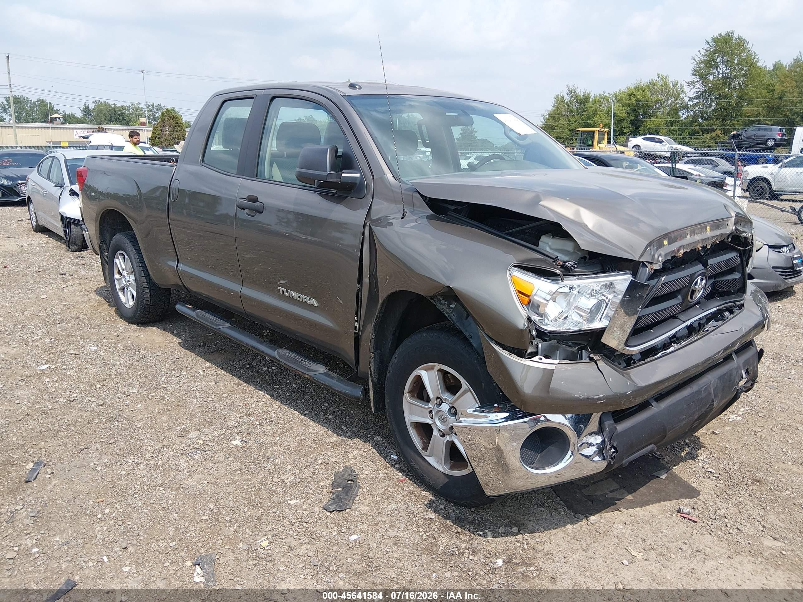 2012 Toyota Tundra Grade 4.6l V8 Brown vin: 5TFUM5F13CX032519