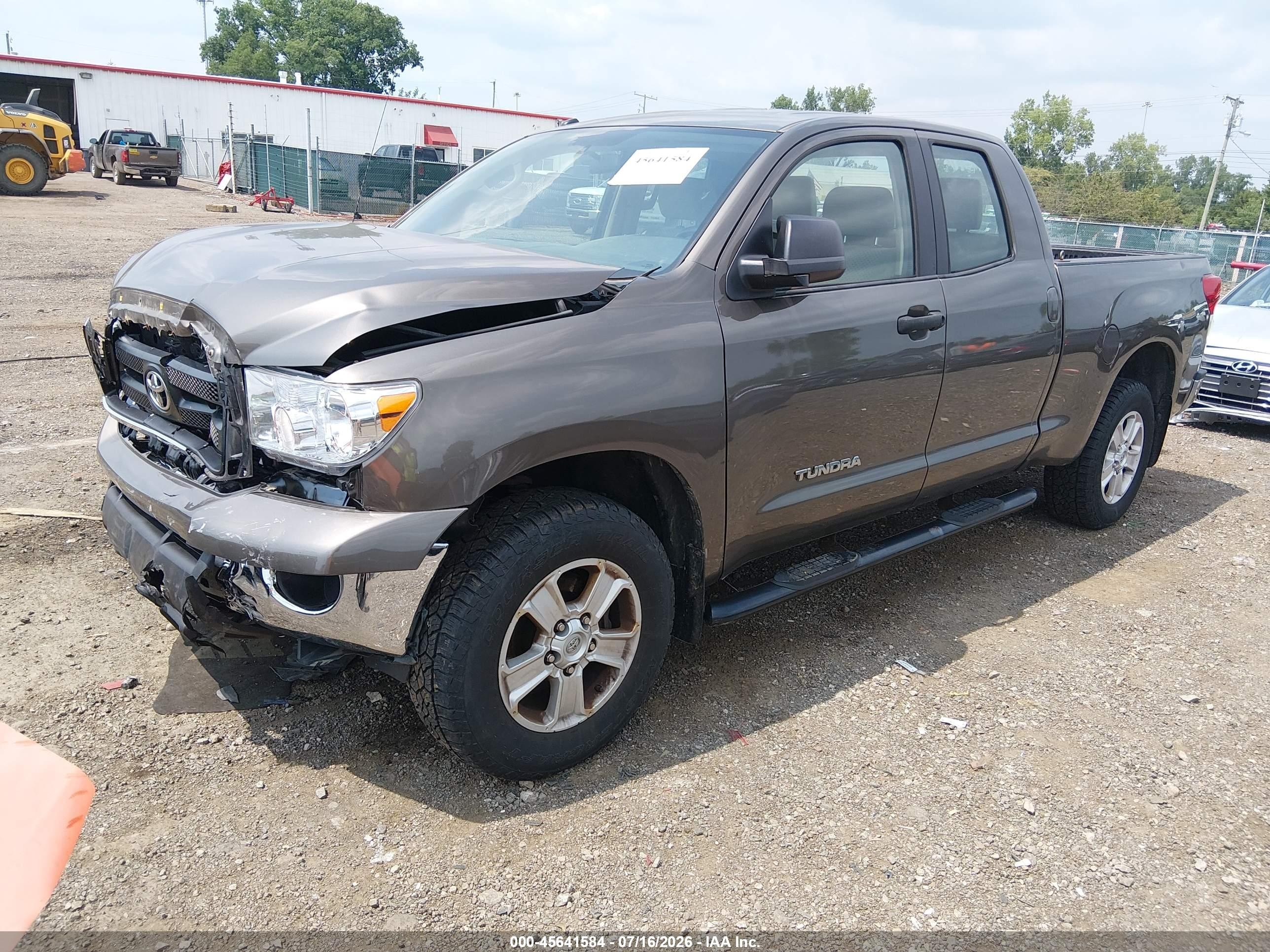 2012 Toyota Tundra Grade 4.6l V8 Brown vin: 5TFUM5F13CX032519