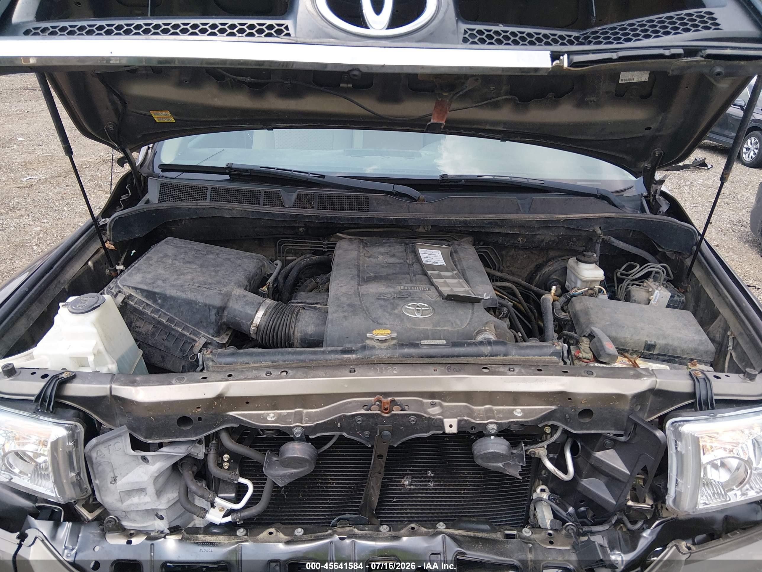 2012 Toyota Tundra Grade 4.6l V8 Brown vin: 5TFUM5F13CX032519