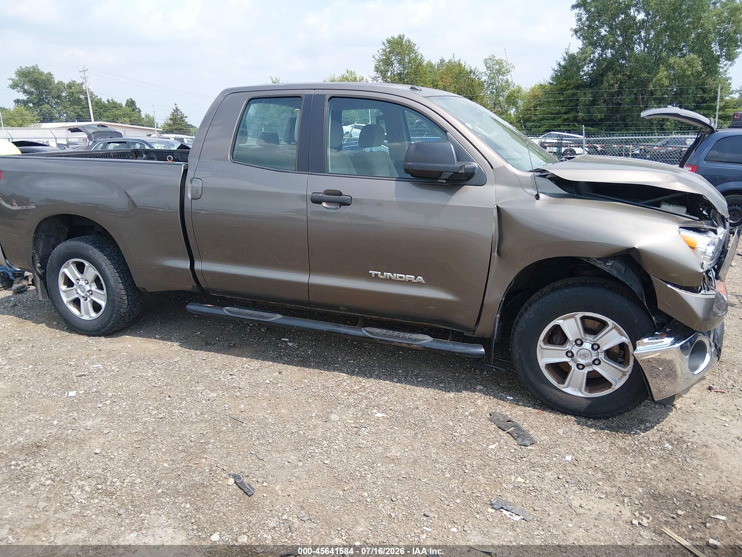 2012 Toyota Tundra Grade 4.6l V8 Brown vin: 5TFUM5F13CX032519