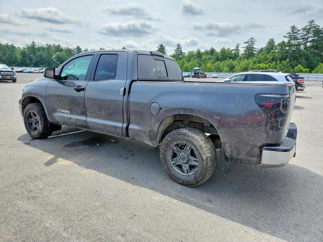 2012 Toyota Tundra Double Cab Sr5 Gray vin: 5TFUM5F13CX036599