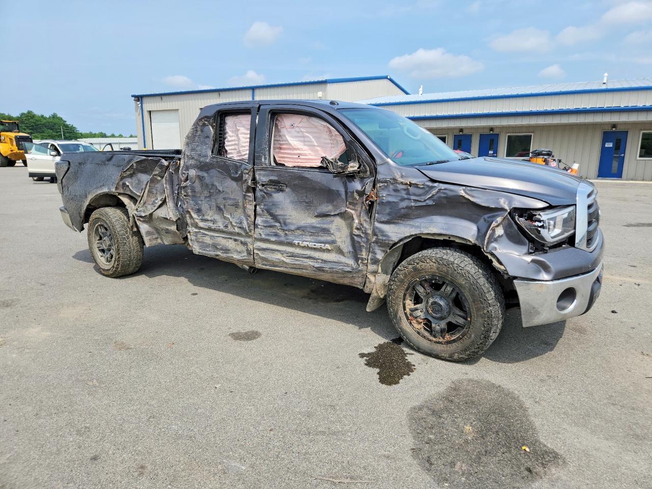 2012 Toyota Tundra Double Cab Sr5 Gray vin: 5TFUM5F13CX036599