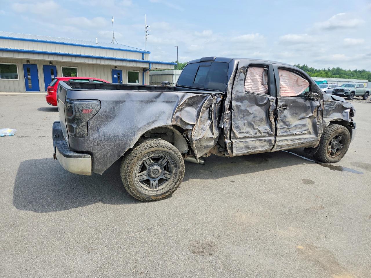 2012 Toyota Tundra Double Cab Sr5 Gray vin: 5TFUM5F13CX036599