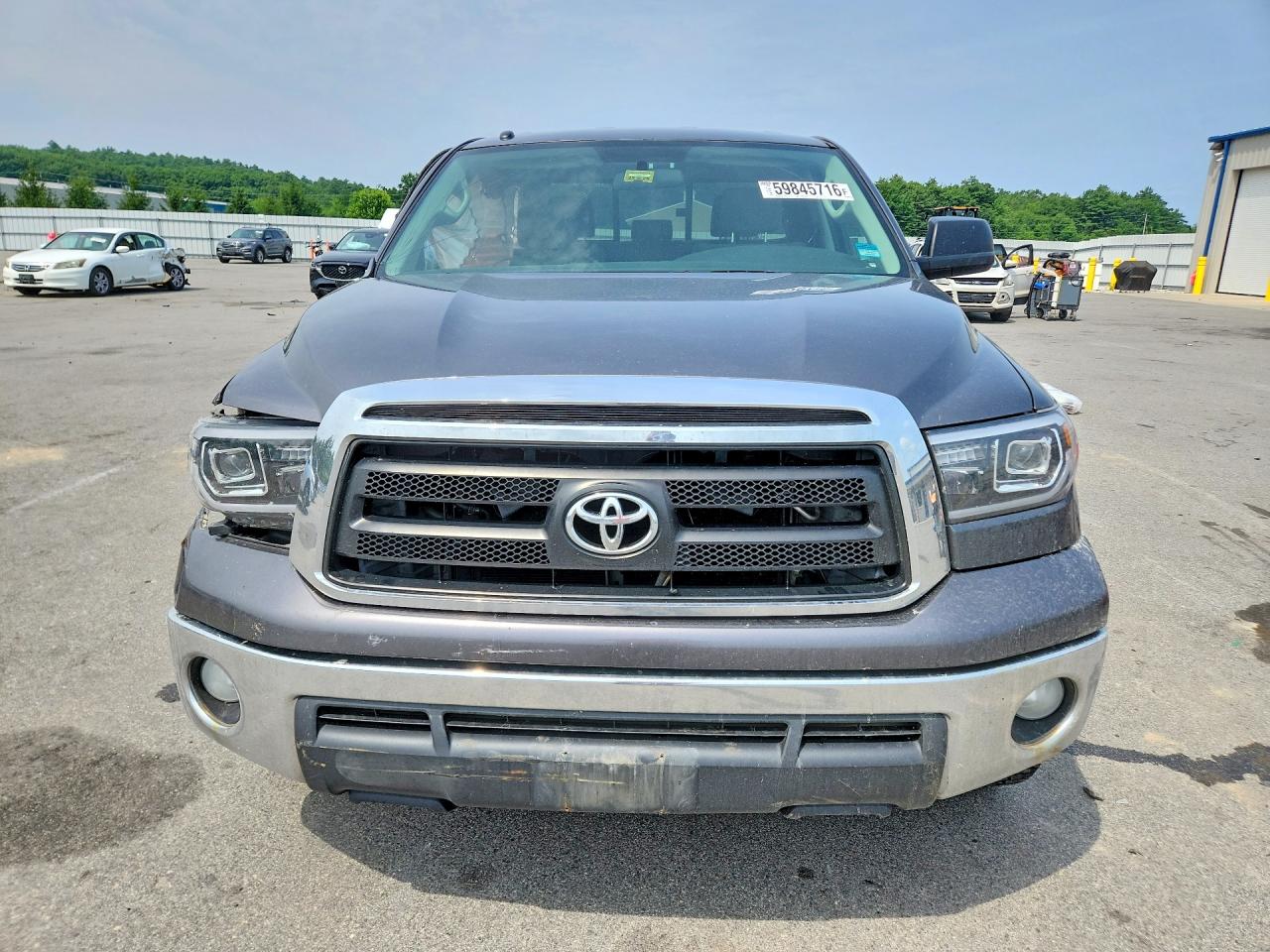 2012 Toyota Tundra Double Cab Sr5 Gray vin: 5TFUM5F13CX036599