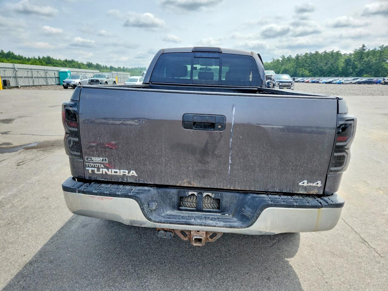 2012 Toyota Tundra Double Cab Sr5 Gray vin: 5TFUM5F13CX036599