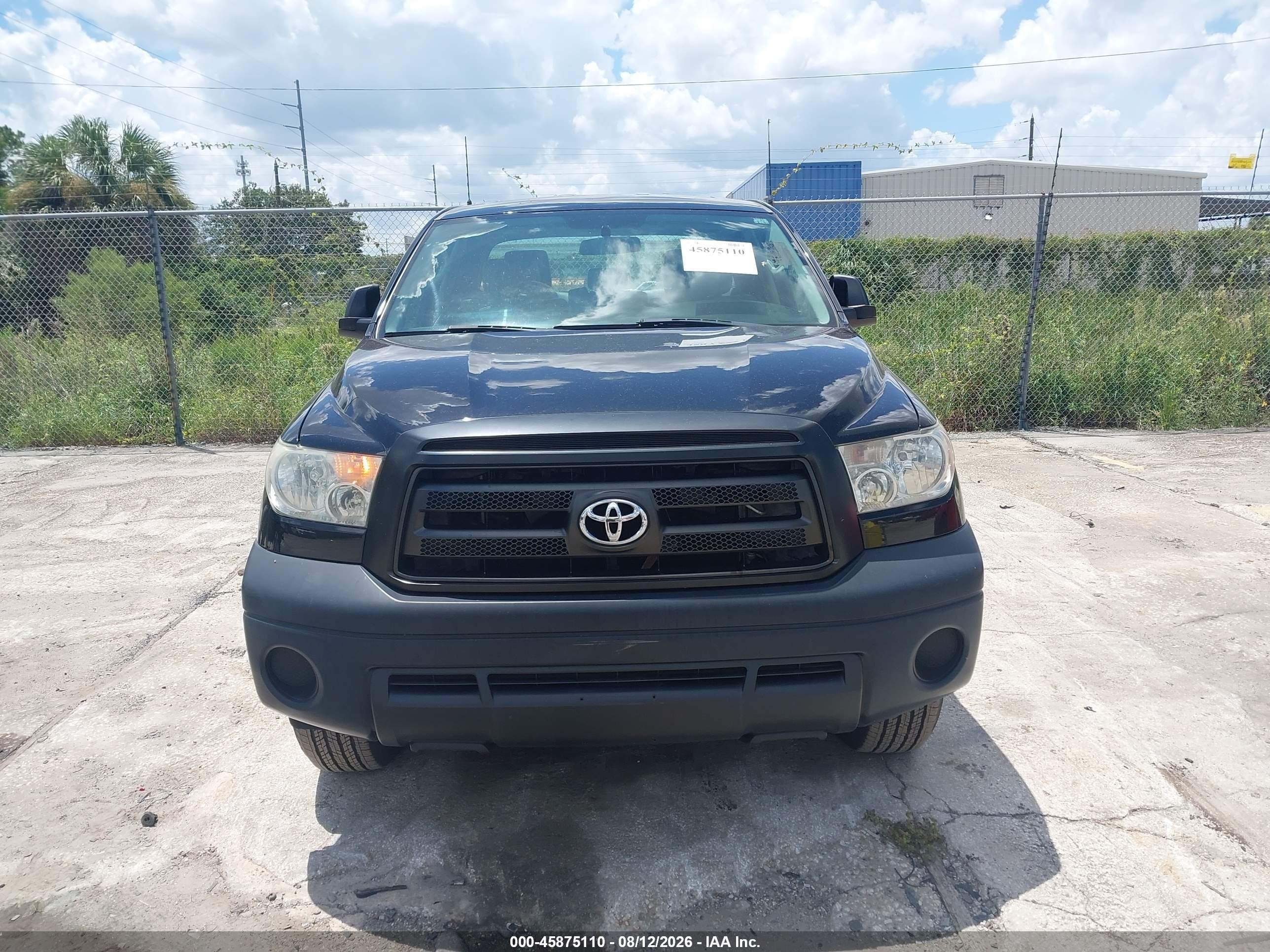 2012 Toyota Tundra Grade 4.6l V8 Black vin: 5TFUM5F13CX037087