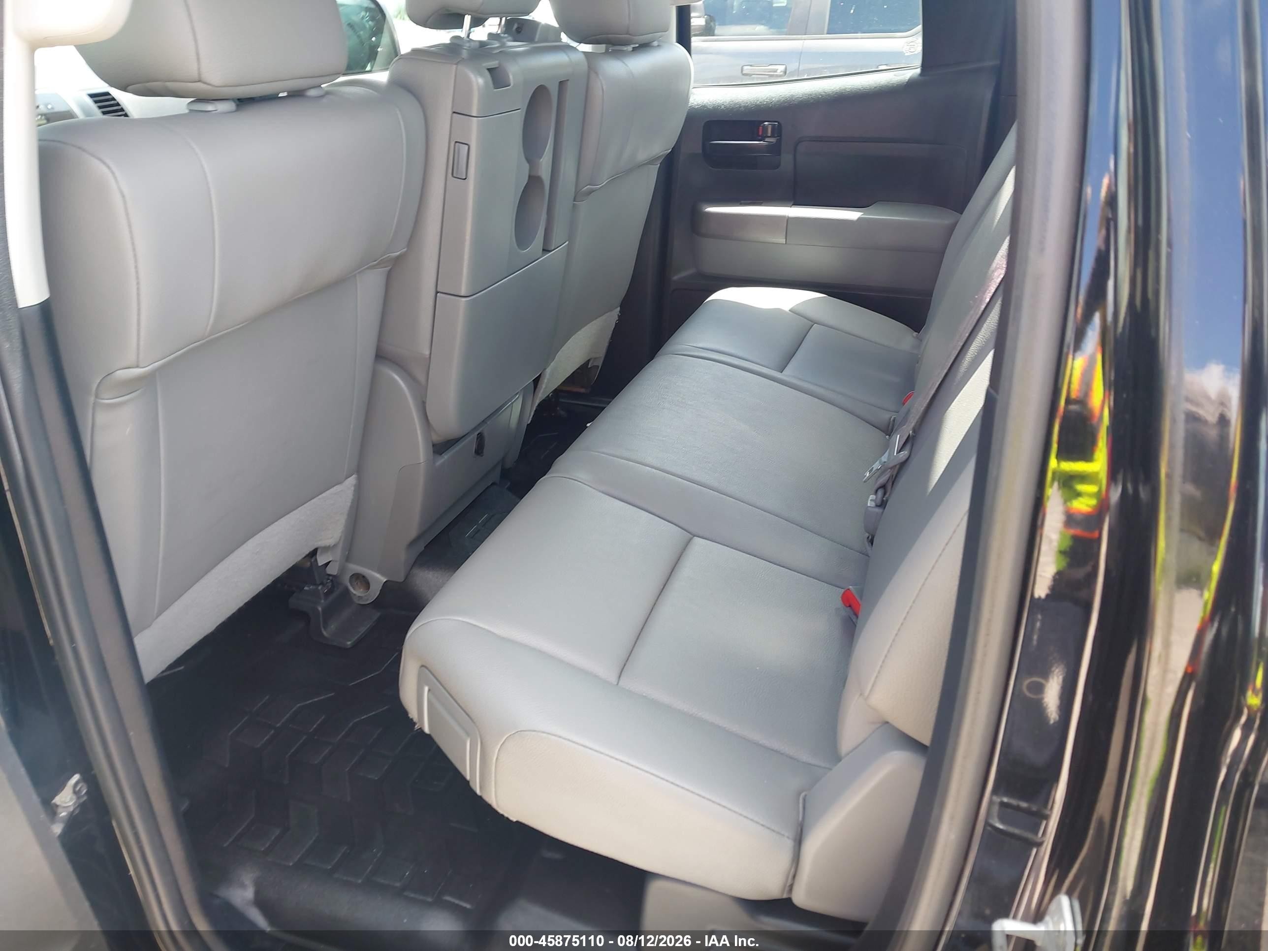 2012 Toyota Tundra Grade 4.6l V8 Black vin: 5TFUM5F13CX037087