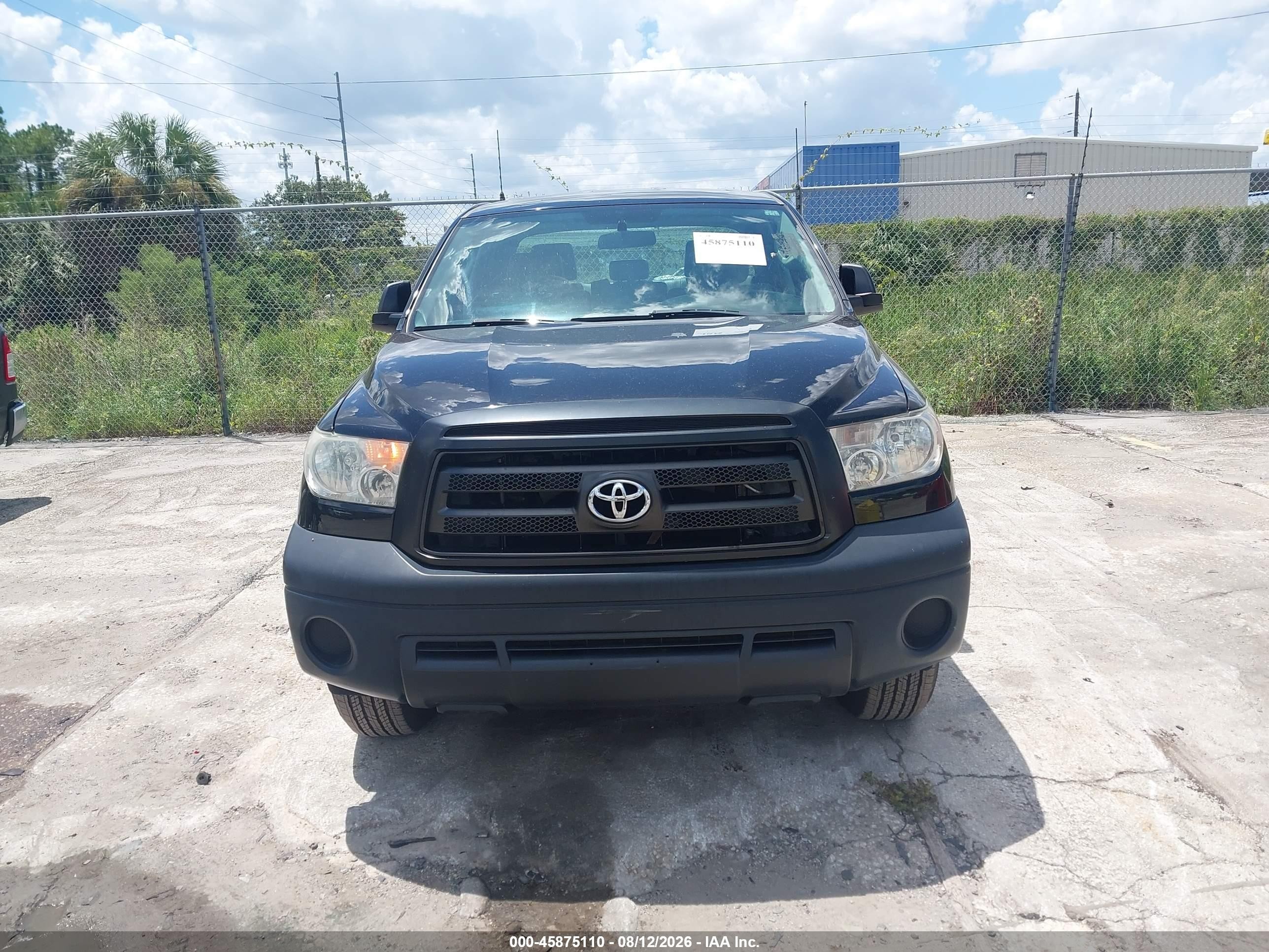 2012 Toyota Tundra Grade 4.6l V8 Black vin: 5TFUM5F13CX037087