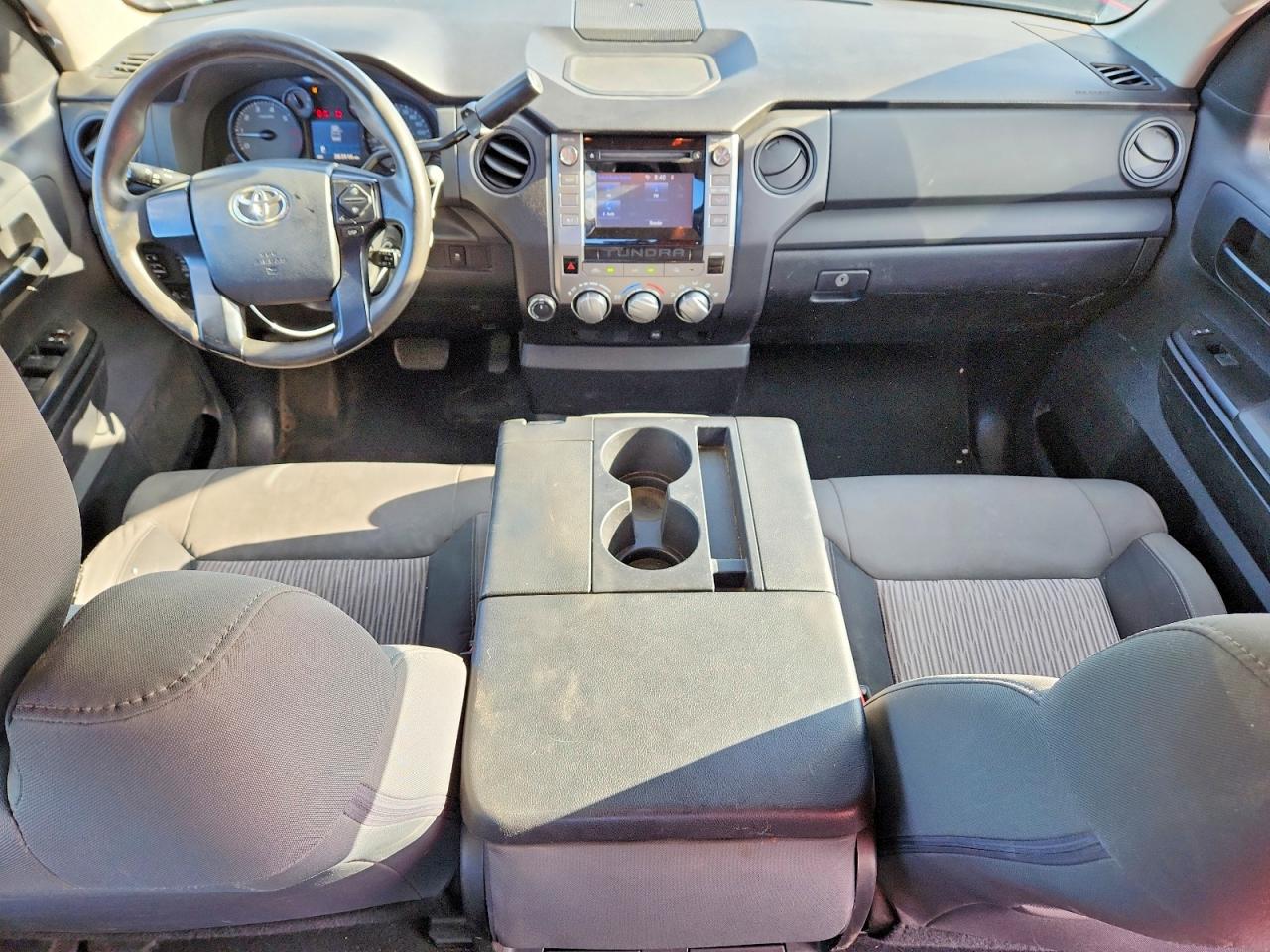 2014 Toyota Tundra Sr Red vin: 5TFUM5F13EX055818