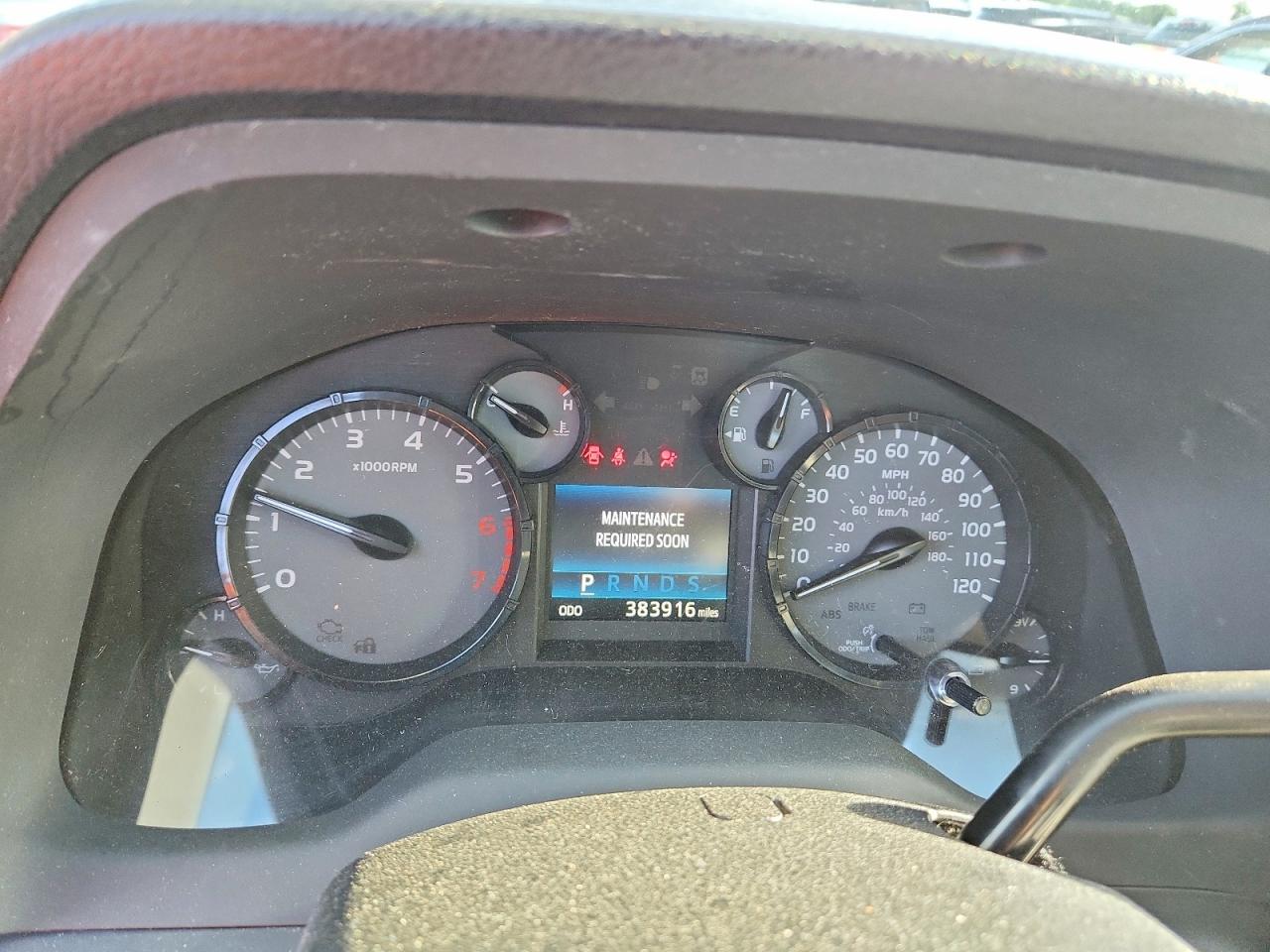 2014 Toyota Tundra Sr Red vin: 5TFUM5F13EX055818