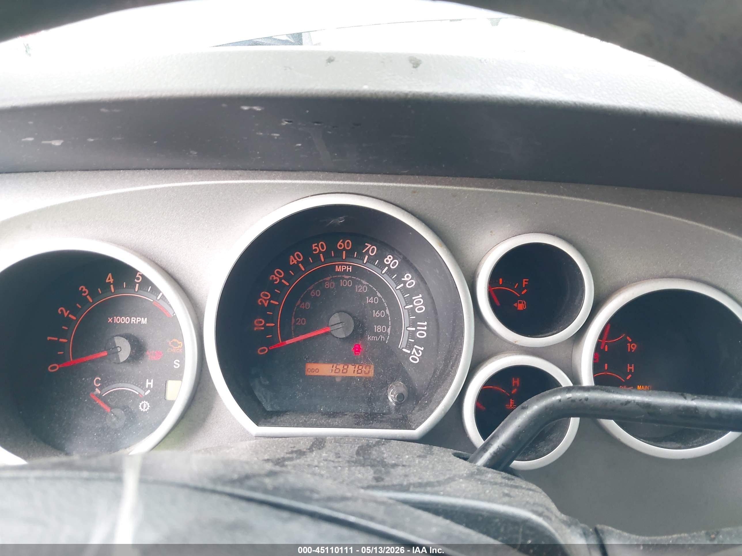 2011 Toyota Tundra Grade 4.6l V8 Blue vin: 5TFUM5F14BX019020