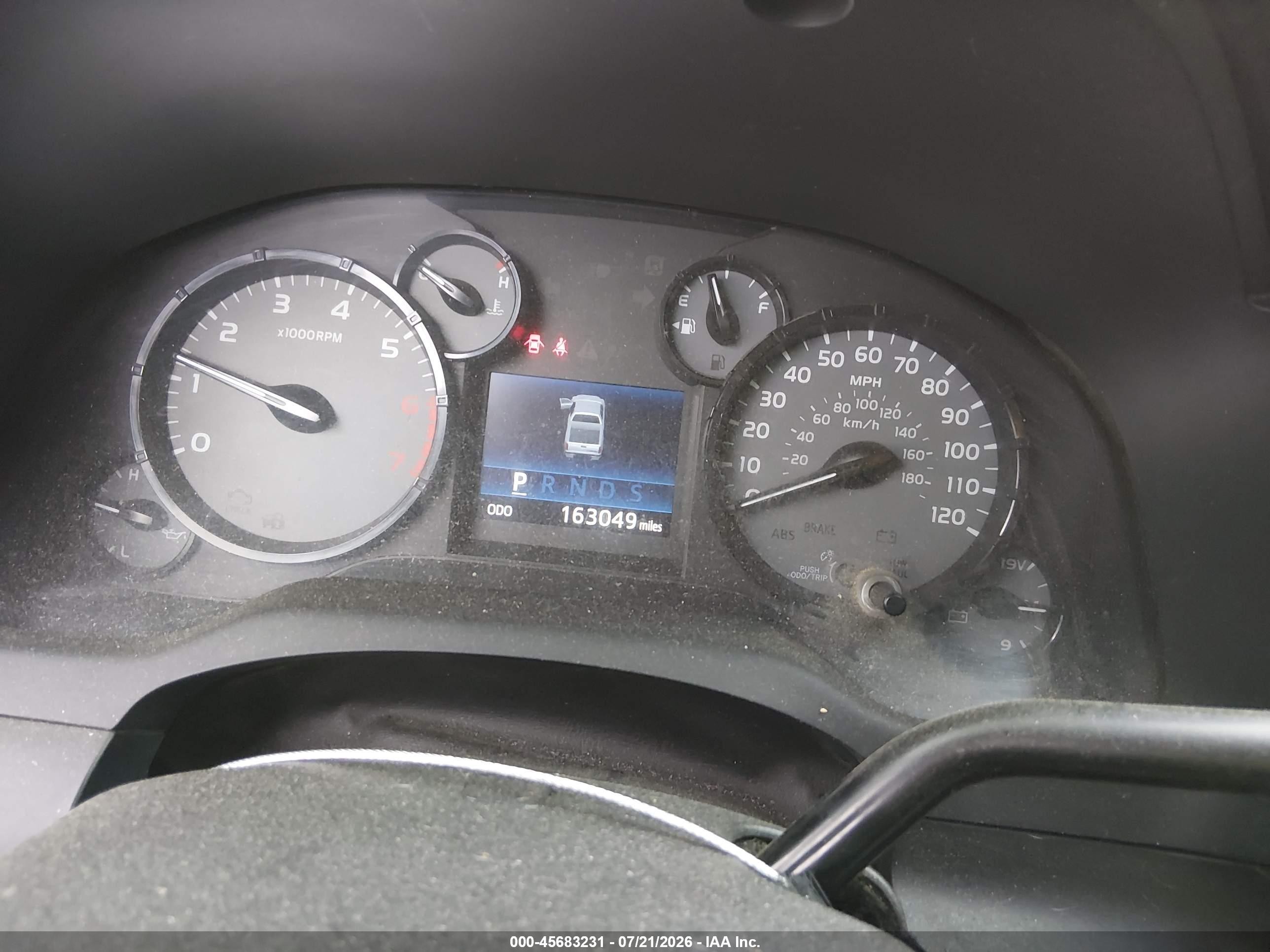 2014 Toyota Tundra Sr 4.6l V8 Красный vin: 5TFUM5F14EX055116