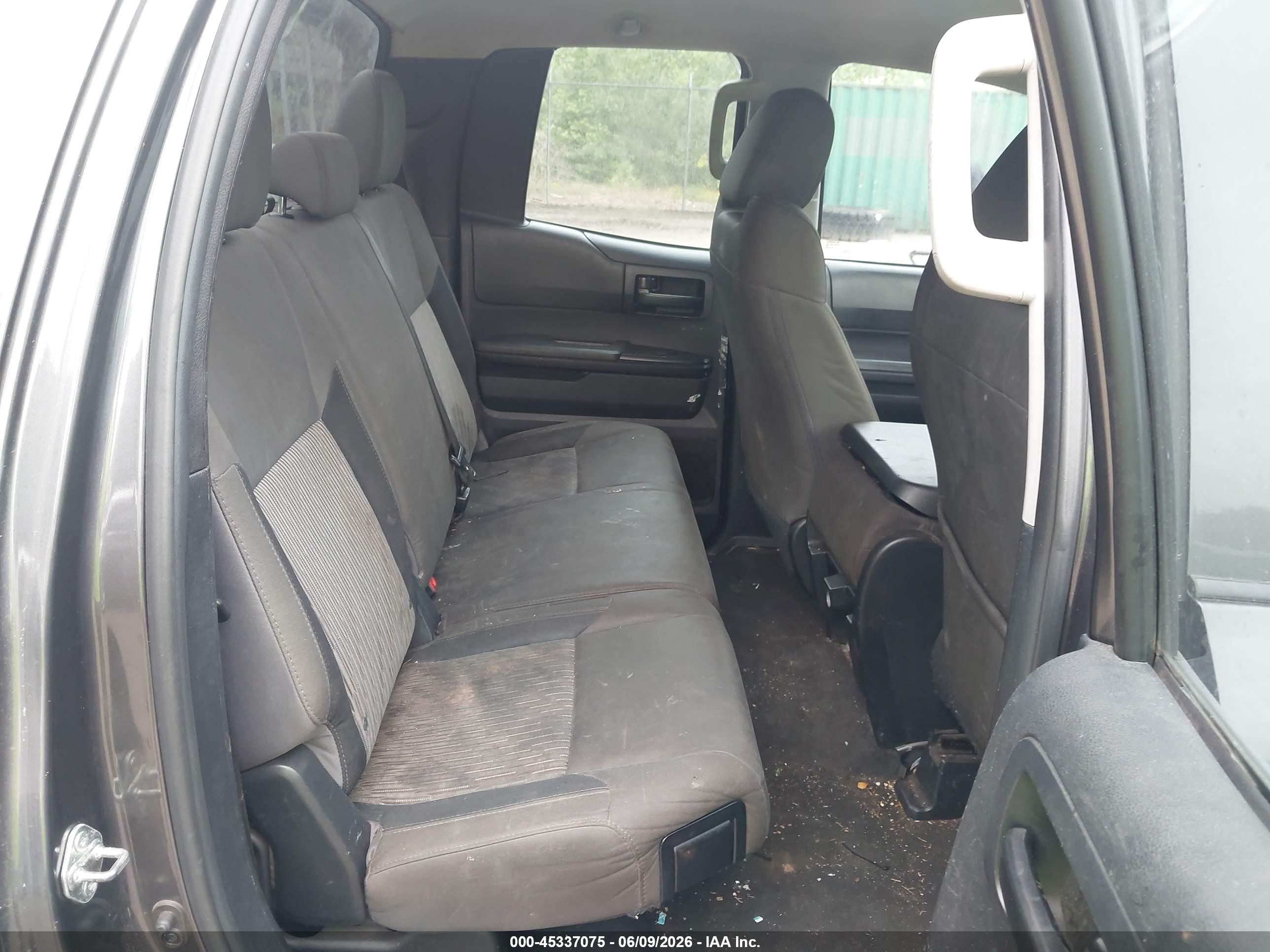2015 Toyota Tundra Sr 4.6l V8 Gray vin: 5TFUM5F14FX061841