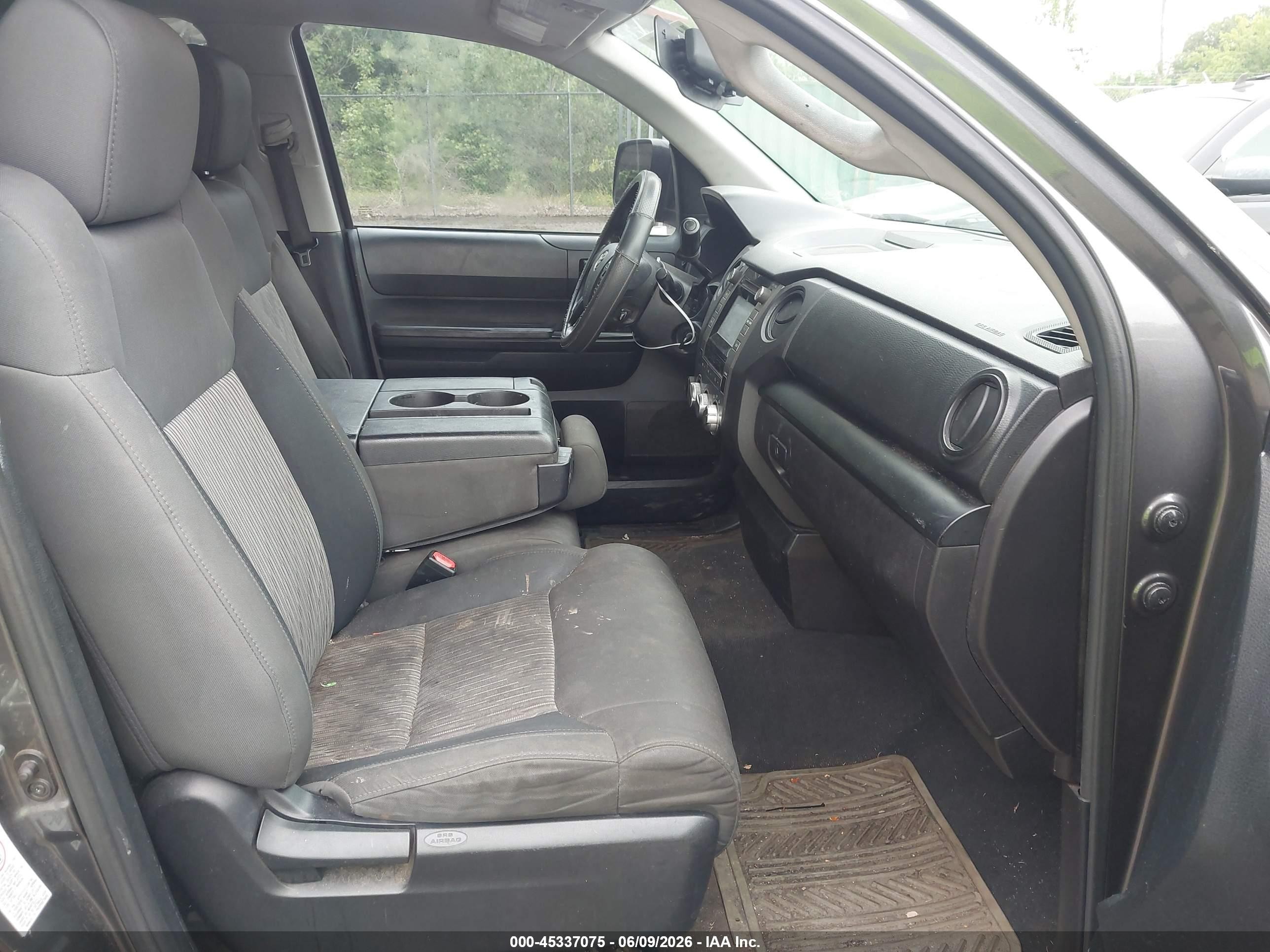 2015 Toyota Tundra Sr 4.6l V8 Gray vin: 5TFUM5F14FX061841