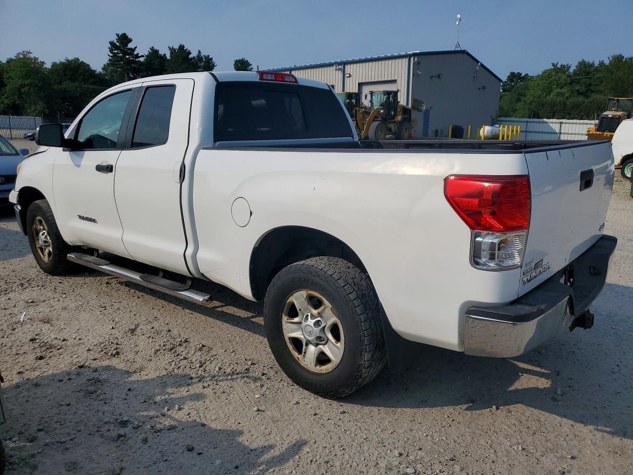 2012 Toyota Tundra Double Cab Sr5 White vin: 5TFUM5F15CX033543
