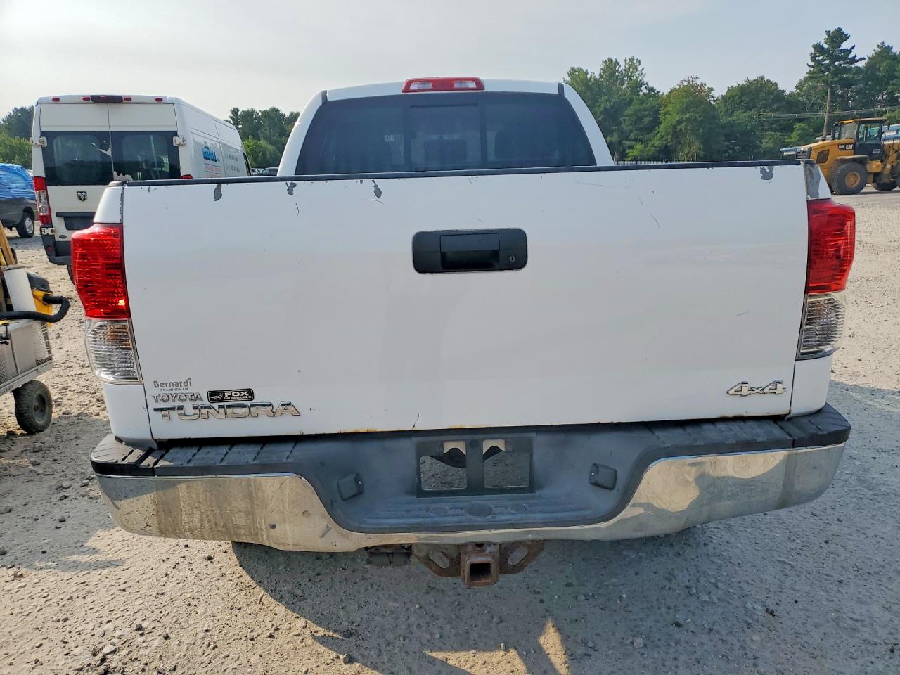 2012 Toyota Tundra Double Cab Sr5 White vin: 5TFUM5F15CX033543