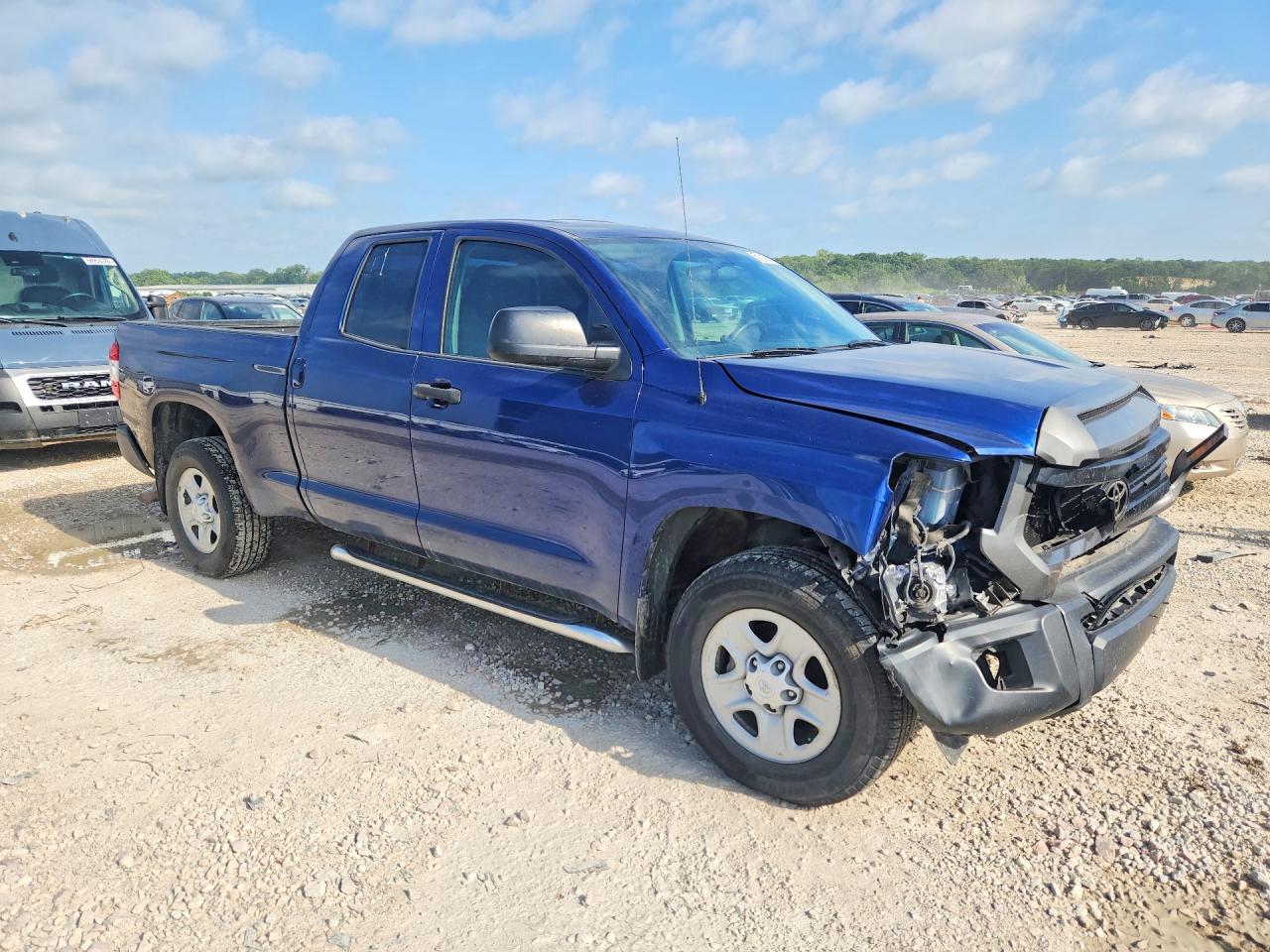 2015 Toyota Tundra Blue vin: 5TFUM5F15FX061430