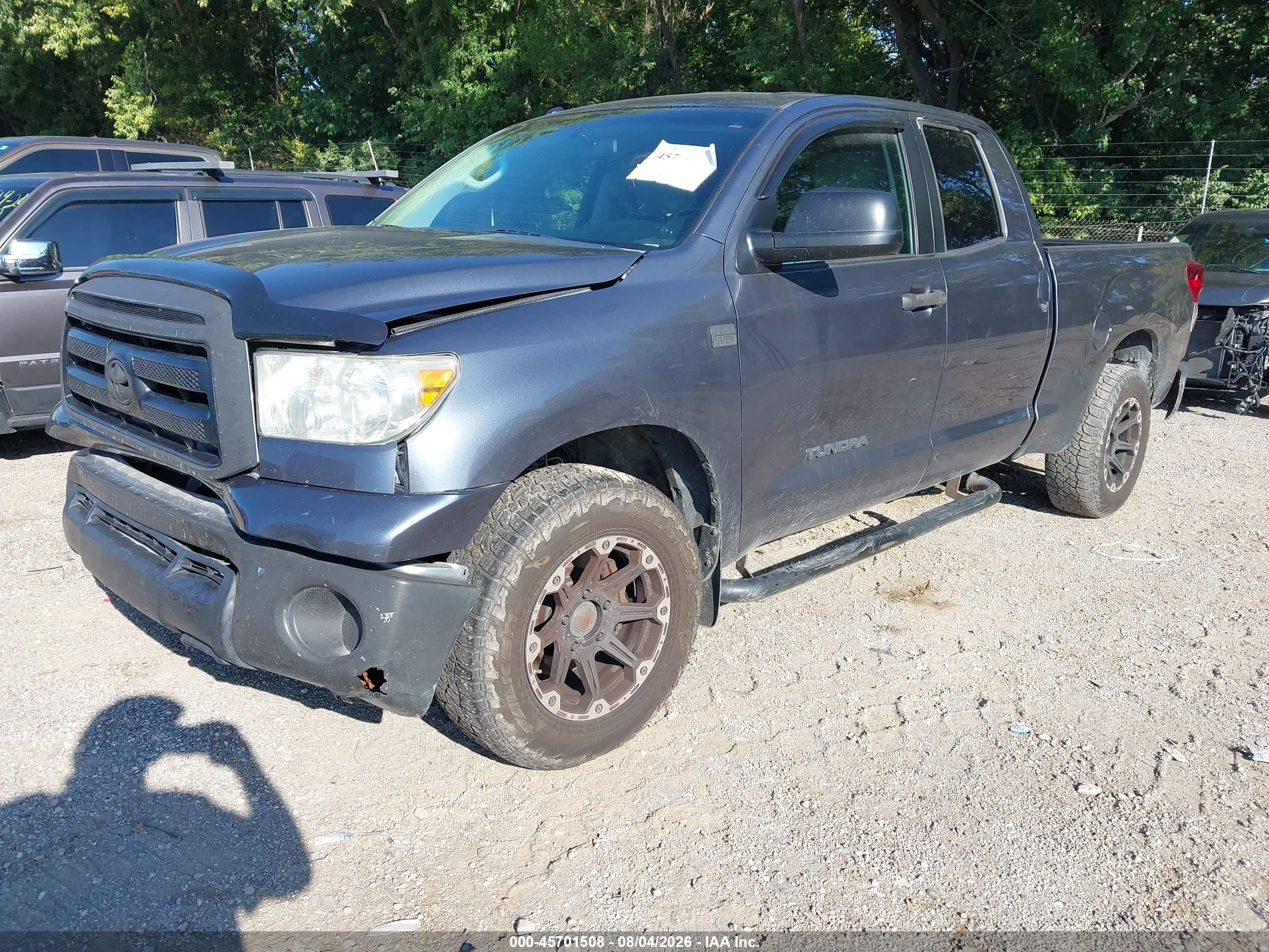 2010 Toyota Tundra Grade 4.6l V8 Gray vin: 5TFUM5F16AX005926