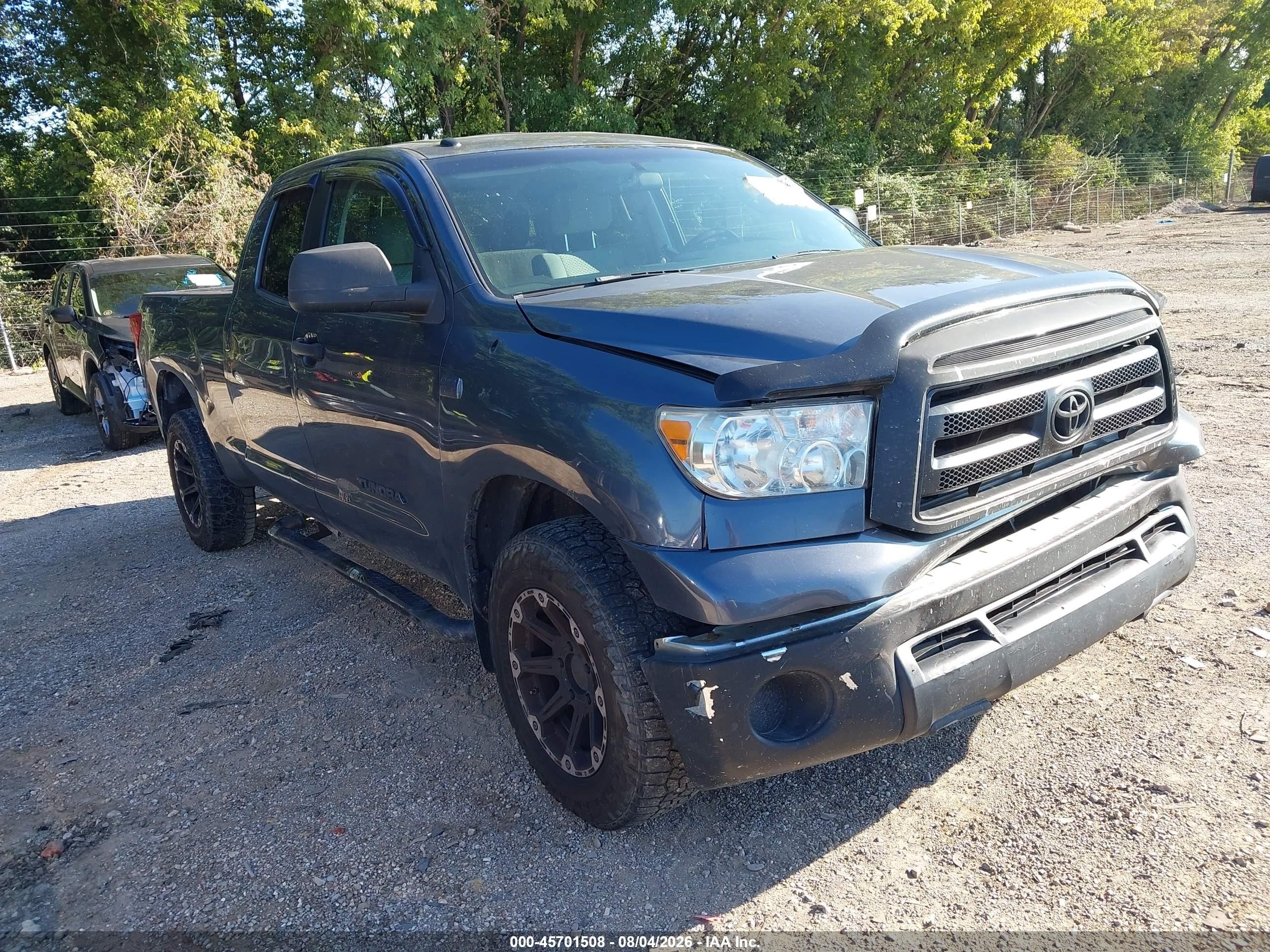 2010 Toyota Tundra Grade 4.6l V8 Gray vin: 5TFUM5F16AX005926
