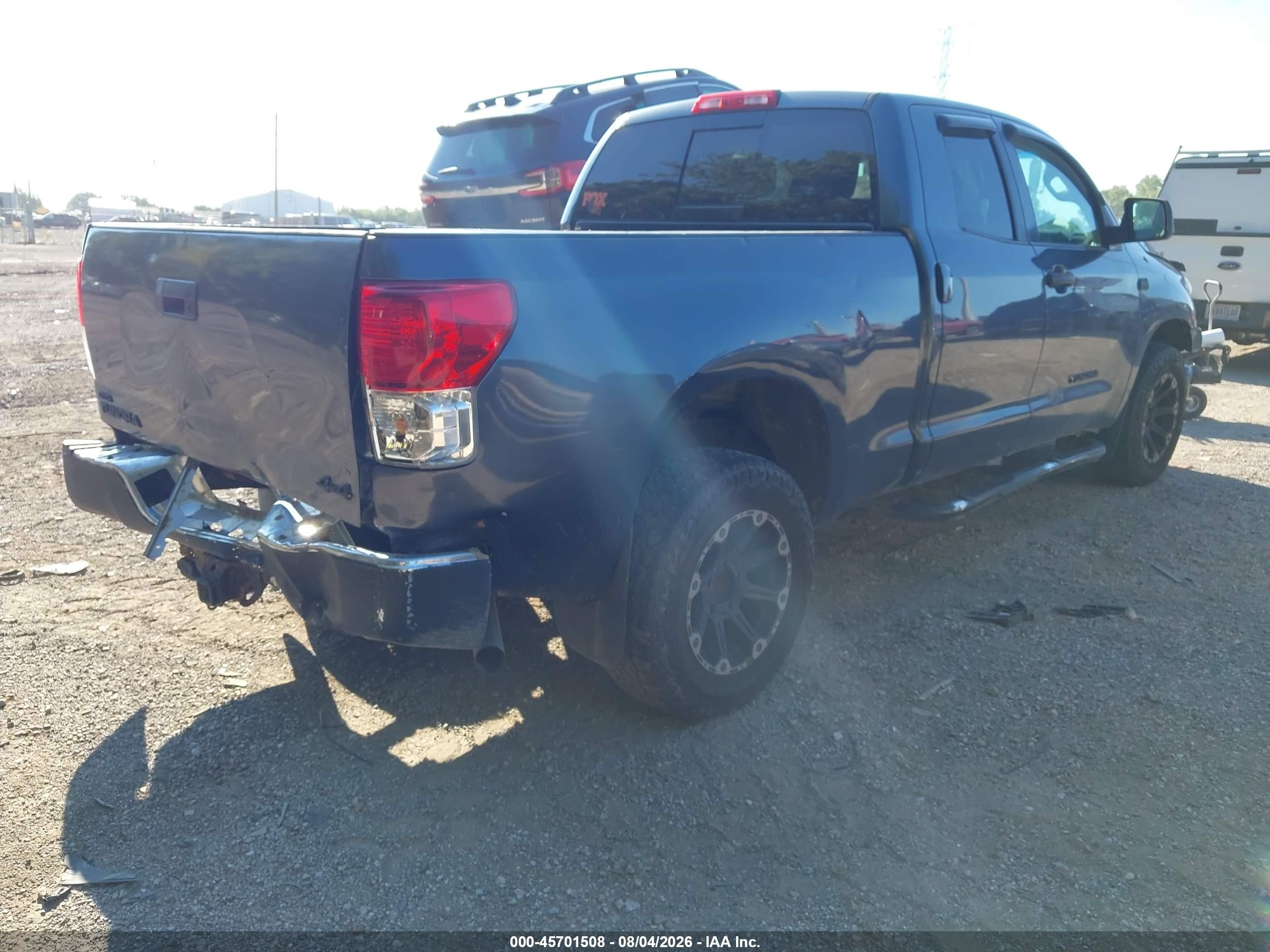2010 Toyota Tundra Grade 4.6l V8 Gray vin: 5TFUM5F16AX005926