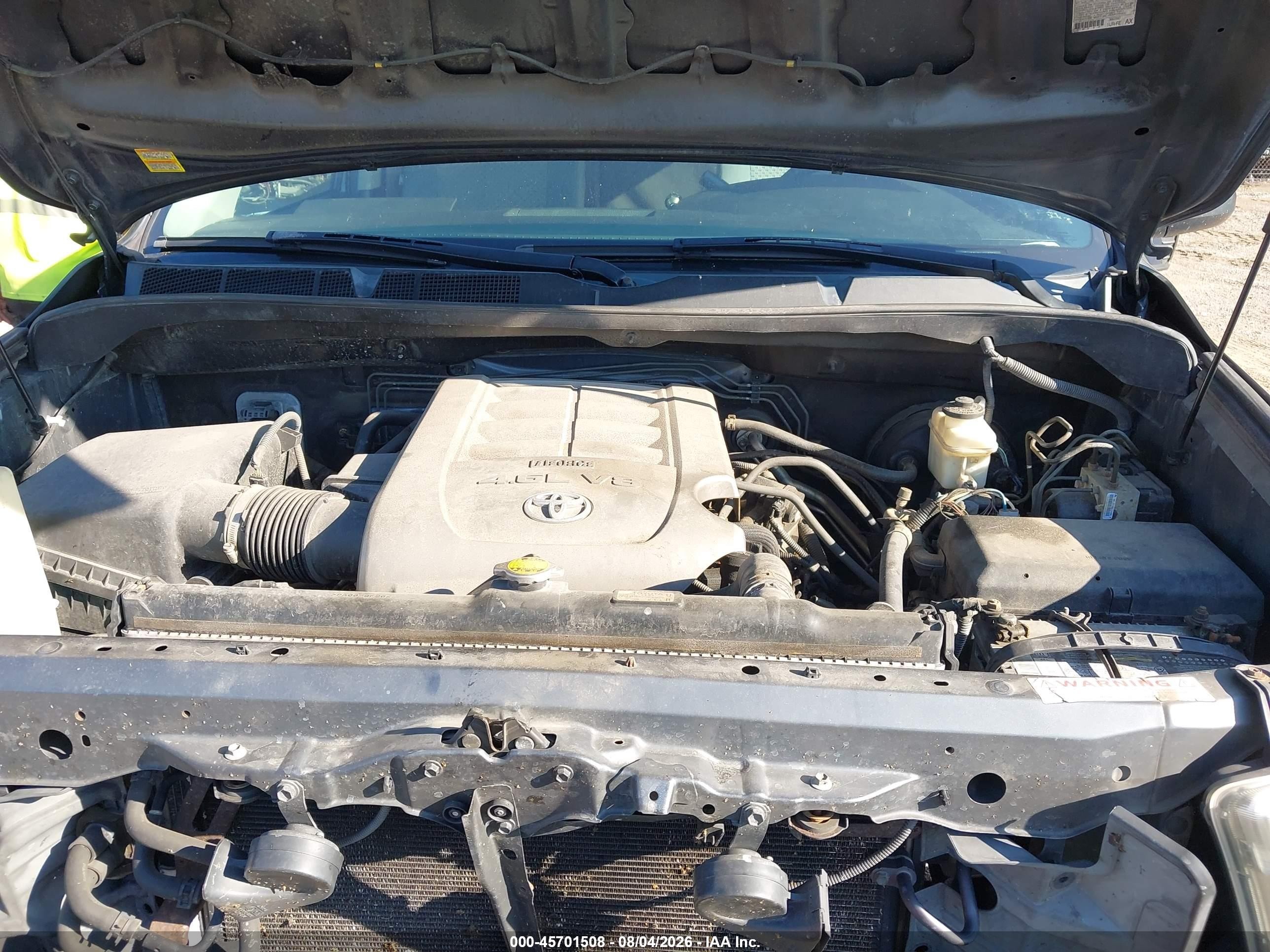 2010 Toyota Tundra Grade 4.6l V8 Gray vin: 5TFUM5F16AX005926