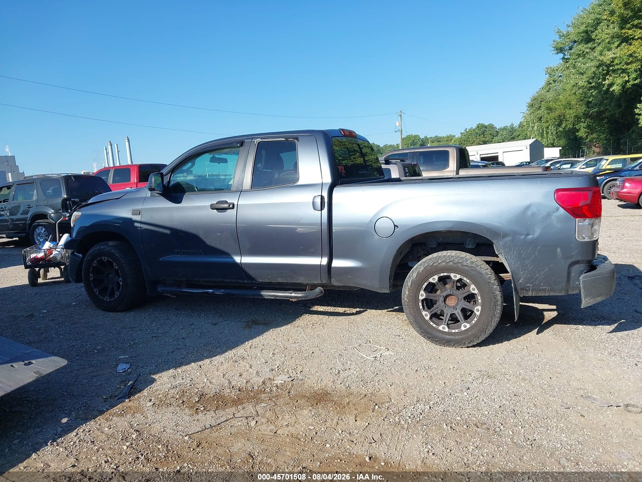 2010 Toyota Tundra Grade 4.6l V8 Gray vin: 5TFUM5F16AX005926